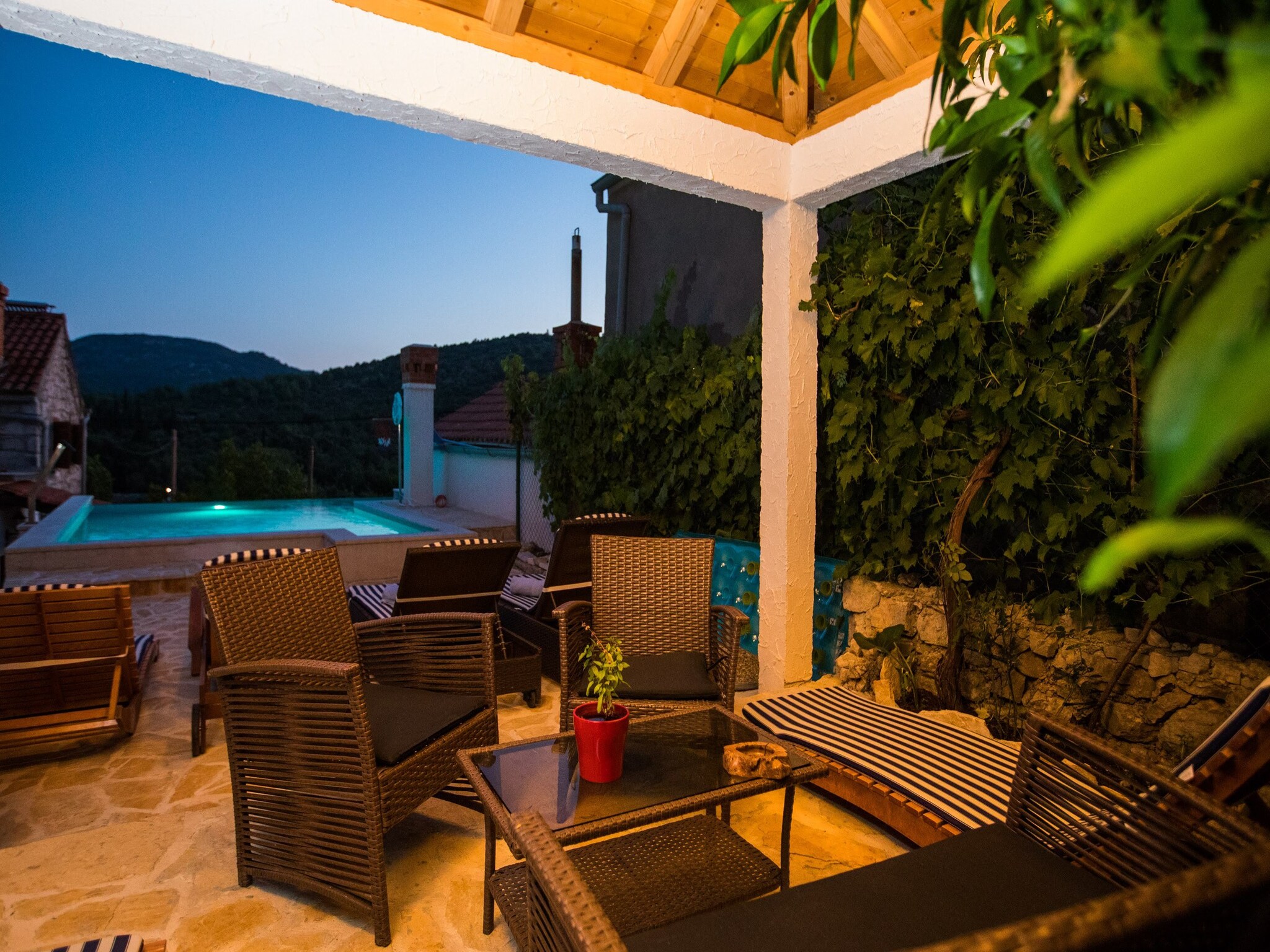 Ferienhaus Villa Stanka - Three Bedroom Villa with Private Po