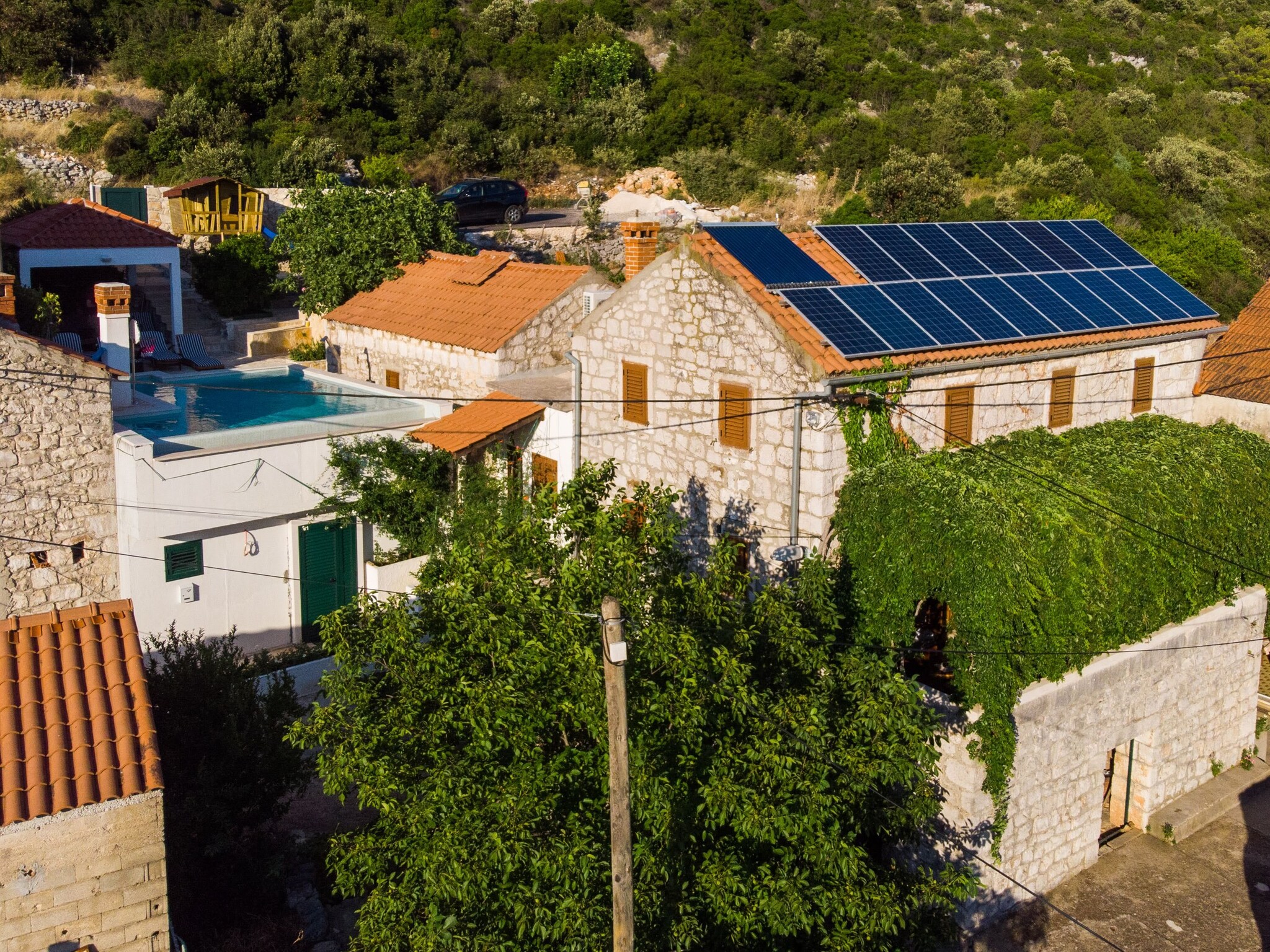 Ferienhaus Villa Stanka - Three Bedroom Villa with Private Po