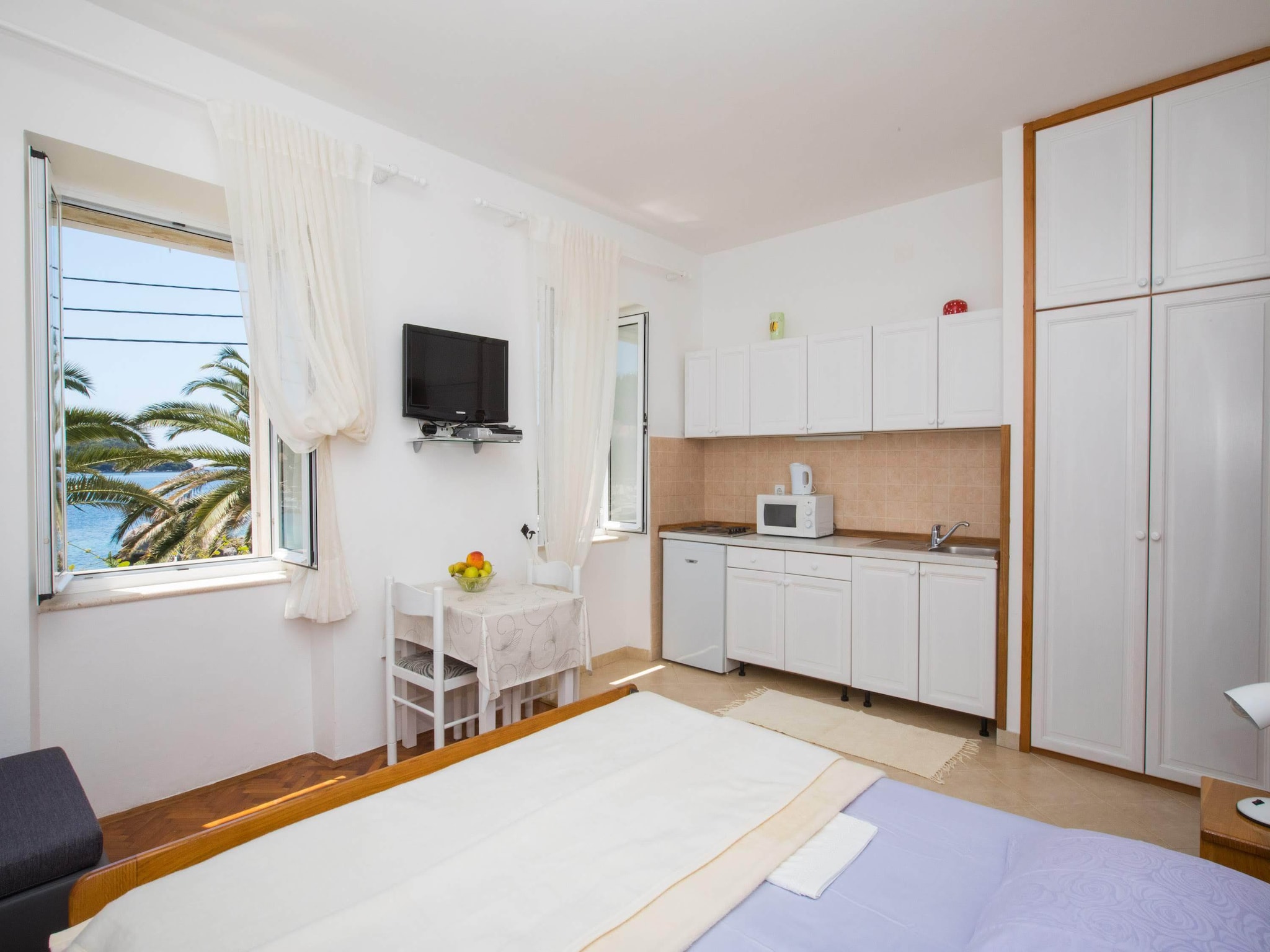 Apartmá Apartments Vidak - Studio Apartment with Sea View
