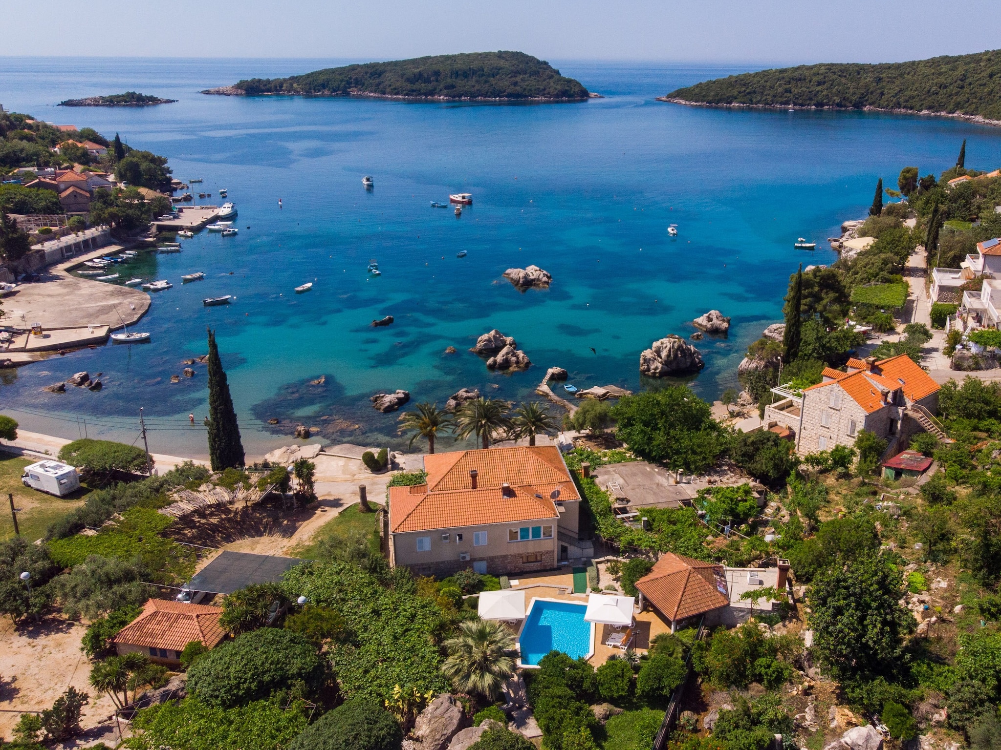 Apartmá Apartments Vidak - Studio Apartment with Sea View