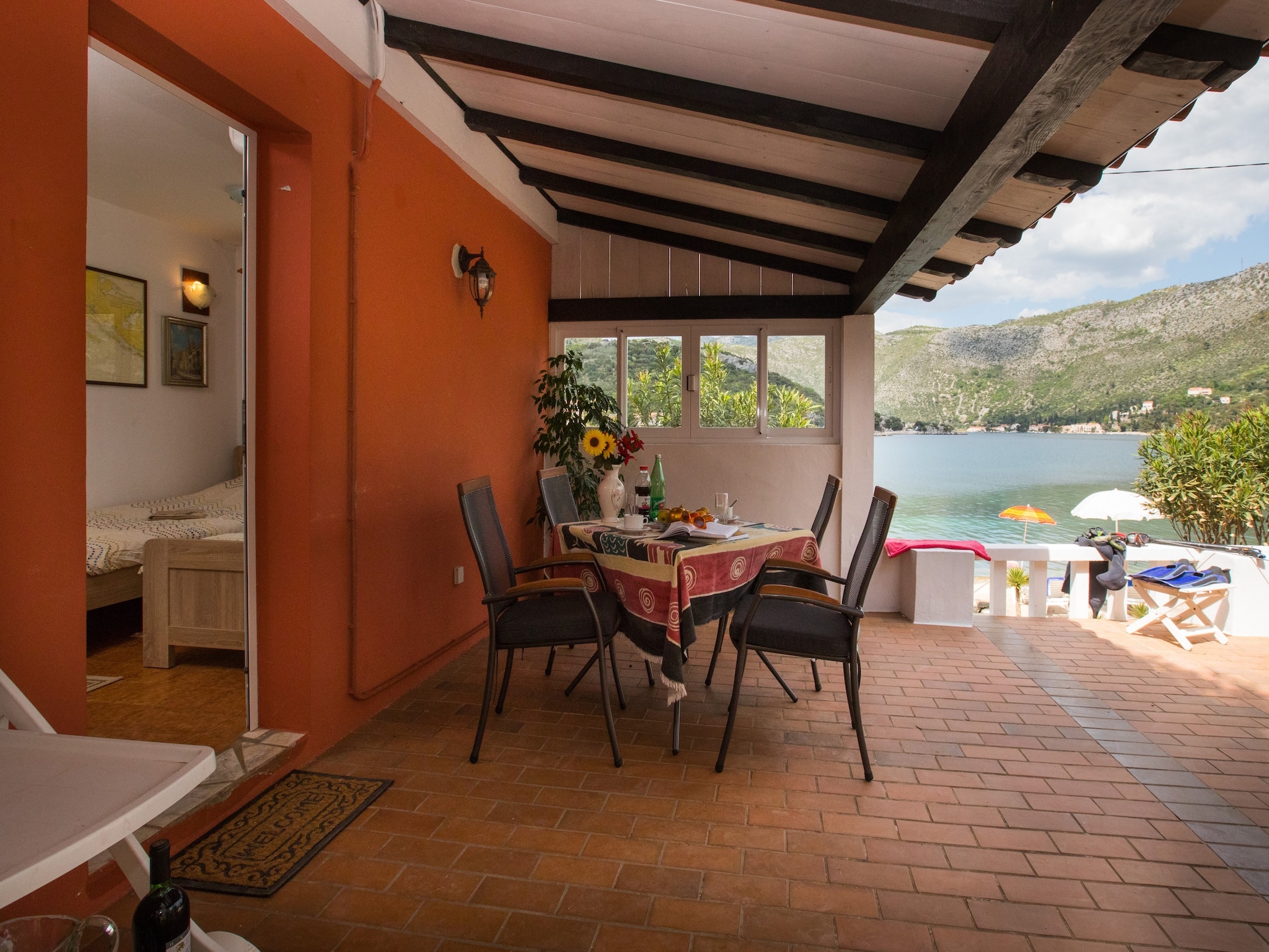 Apartmá Seaside Studio - Studio Apartment with Private Bea
