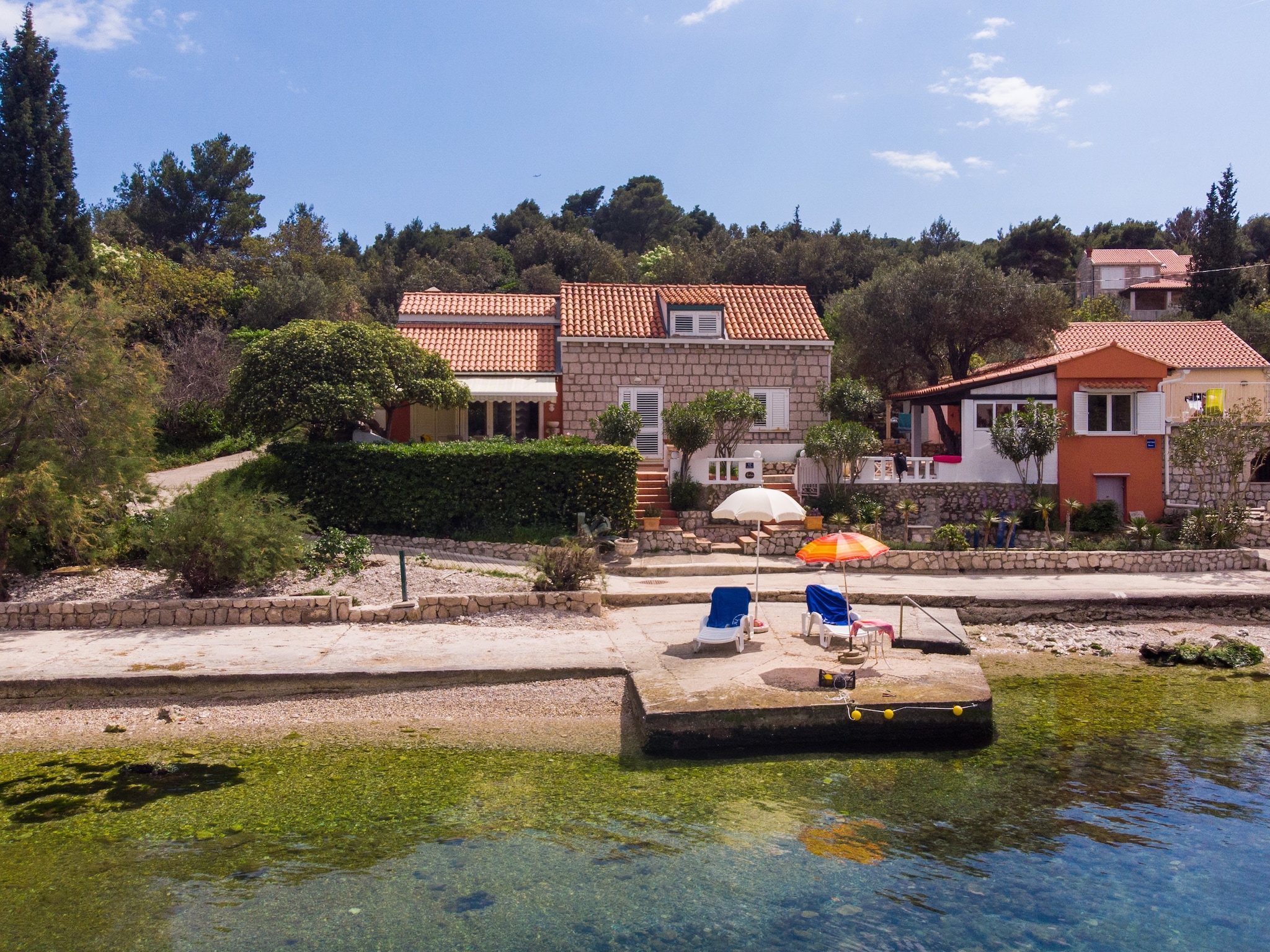 Apartmá Seaside Studio - Studio Apartment with Private Bea
