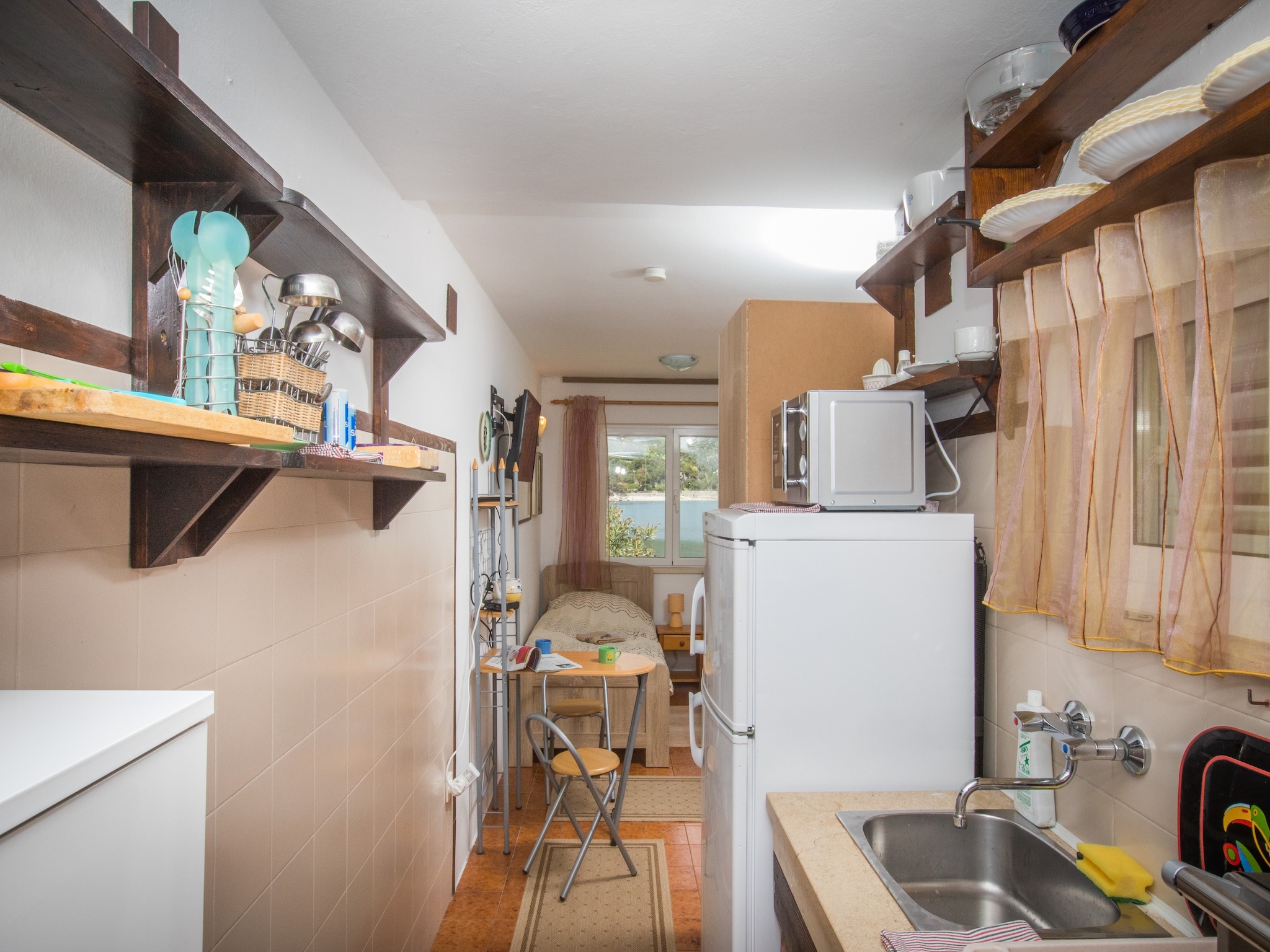 Apartmá Seaside Studio - Studio Apartment with Private Bea