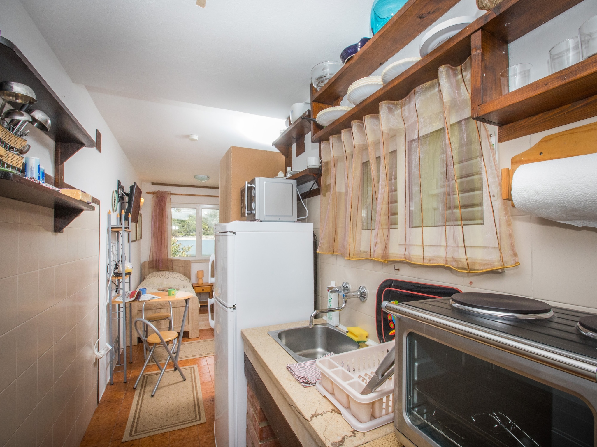 Apartmá Seaside Studio - Studio Apartment with Private Bea