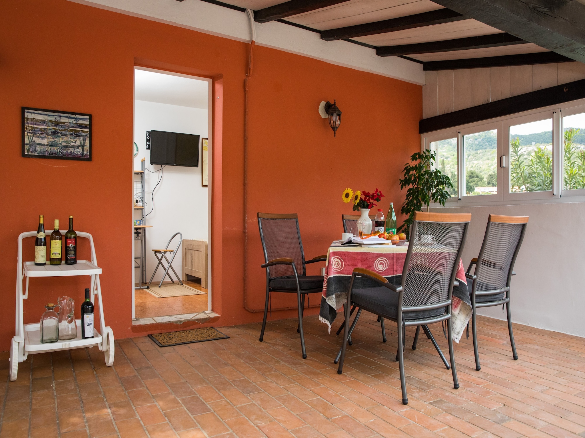 Apartmá Seaside Studio - Studio Apartment with Private Bea