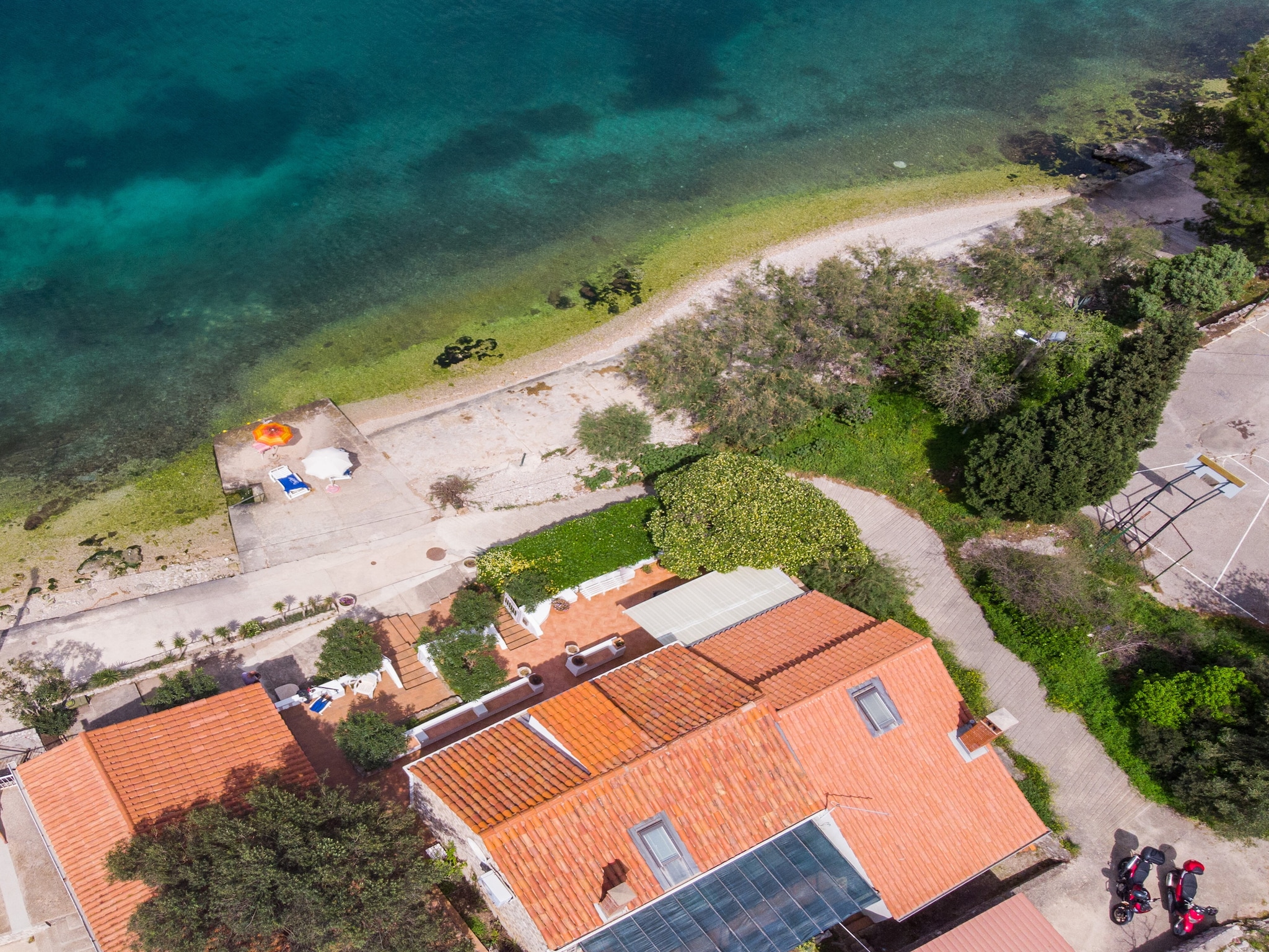 Apartmá Seaside Studio - Studio Apartment with Private Bea