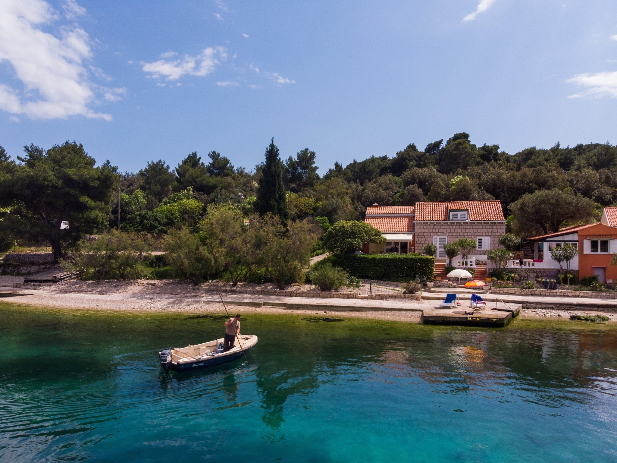 Apartmá Seaside Studio - Studio Apartment with Private Bea