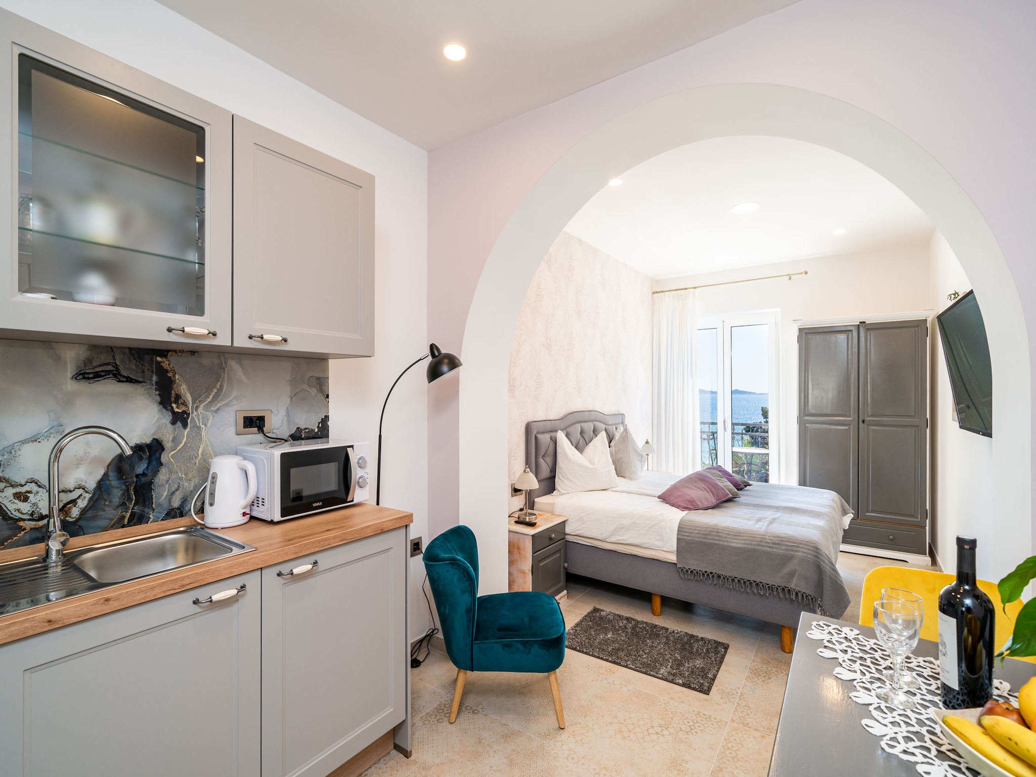 Apartmá Apartment Villa Palma- Studio Apartment with Balco