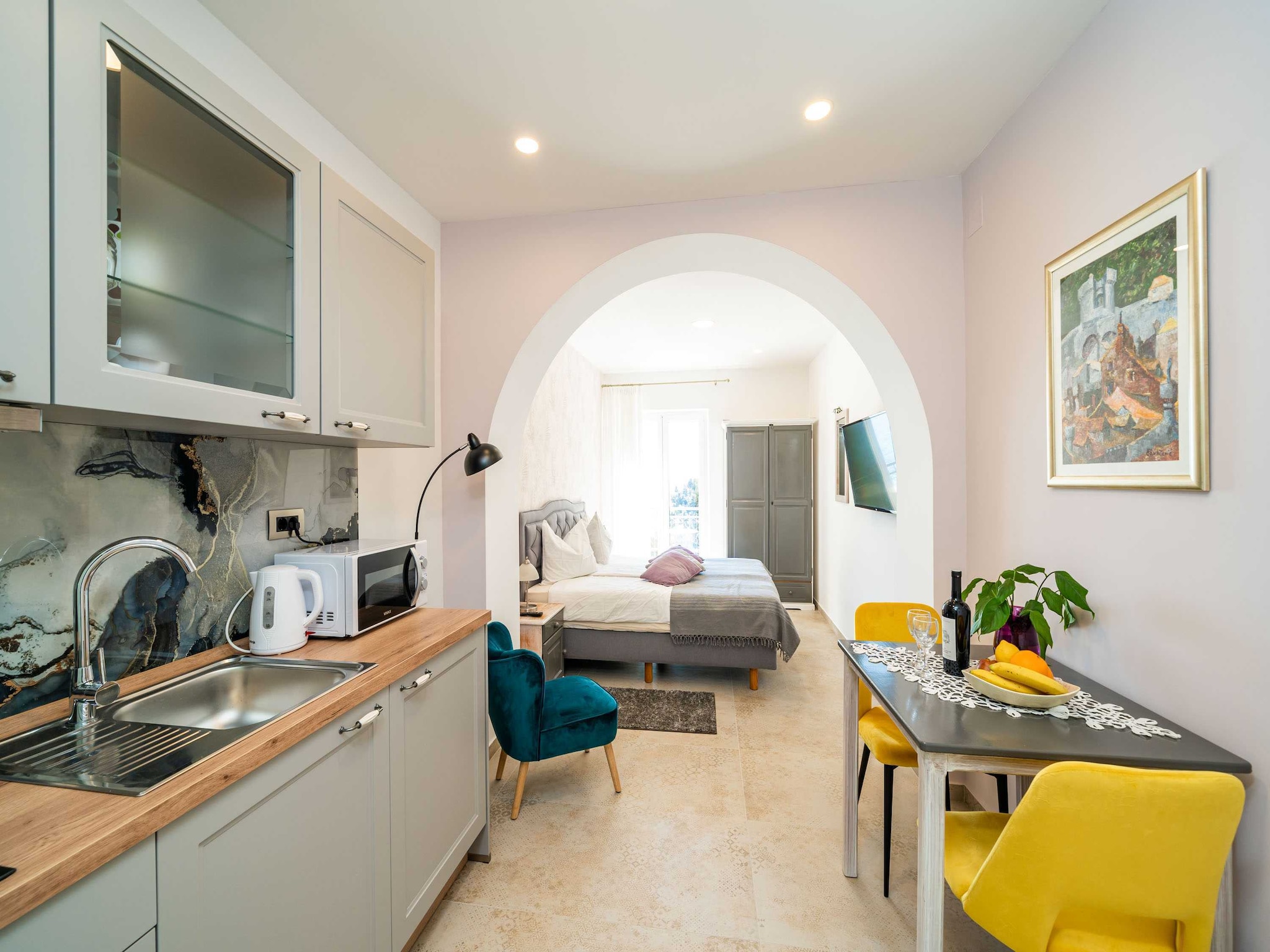 Apartmá Apartment Villa Palma- Studio Apartment with Balco