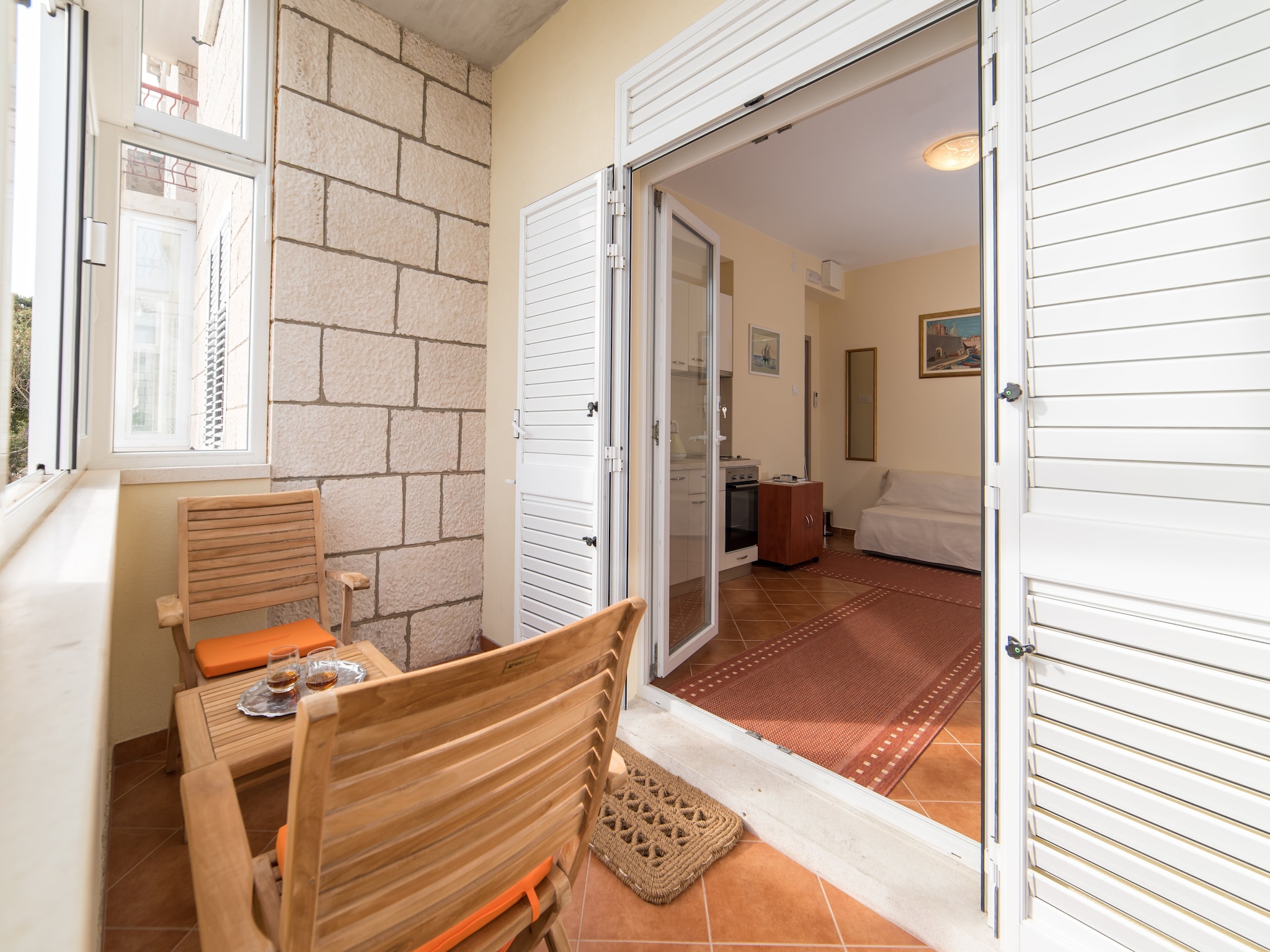 Apartmá Pulastar - Studio Apartment with Terrace