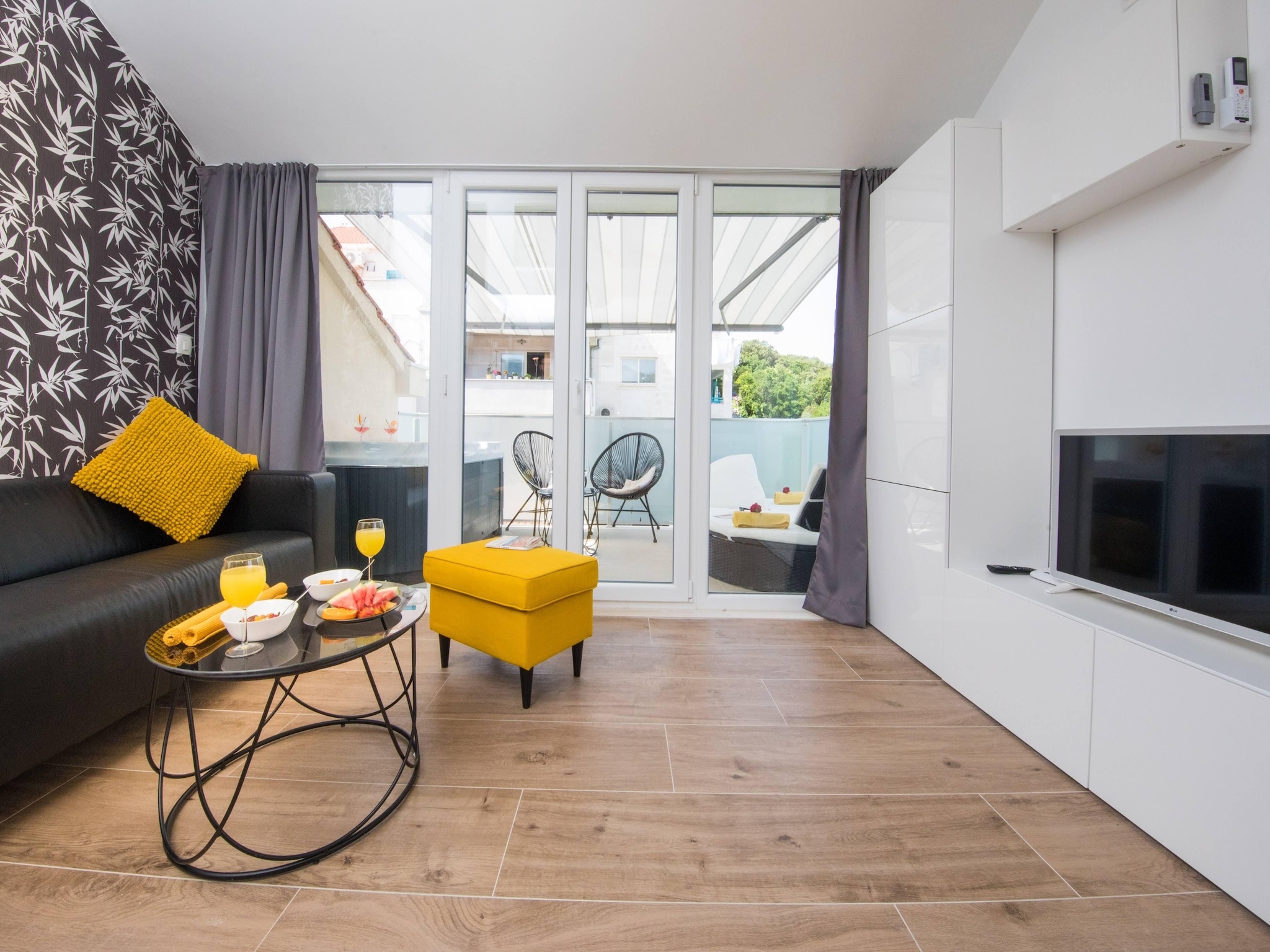 Apartmá Apartment Velvet - Studio Apartment with Hot Tub