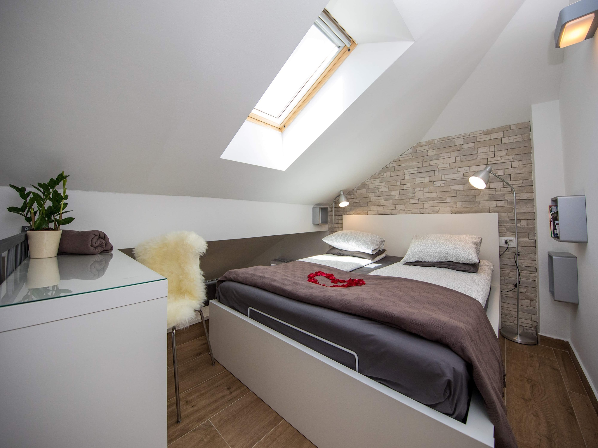 Apartmá Apartment Velvet - Studio Apartment with Hot Tub
