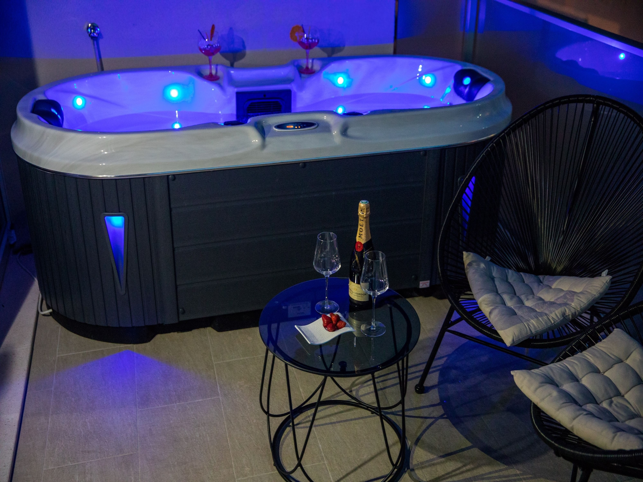 Apartmá Apartment Velvet - Studio Apartment with Hot Tub