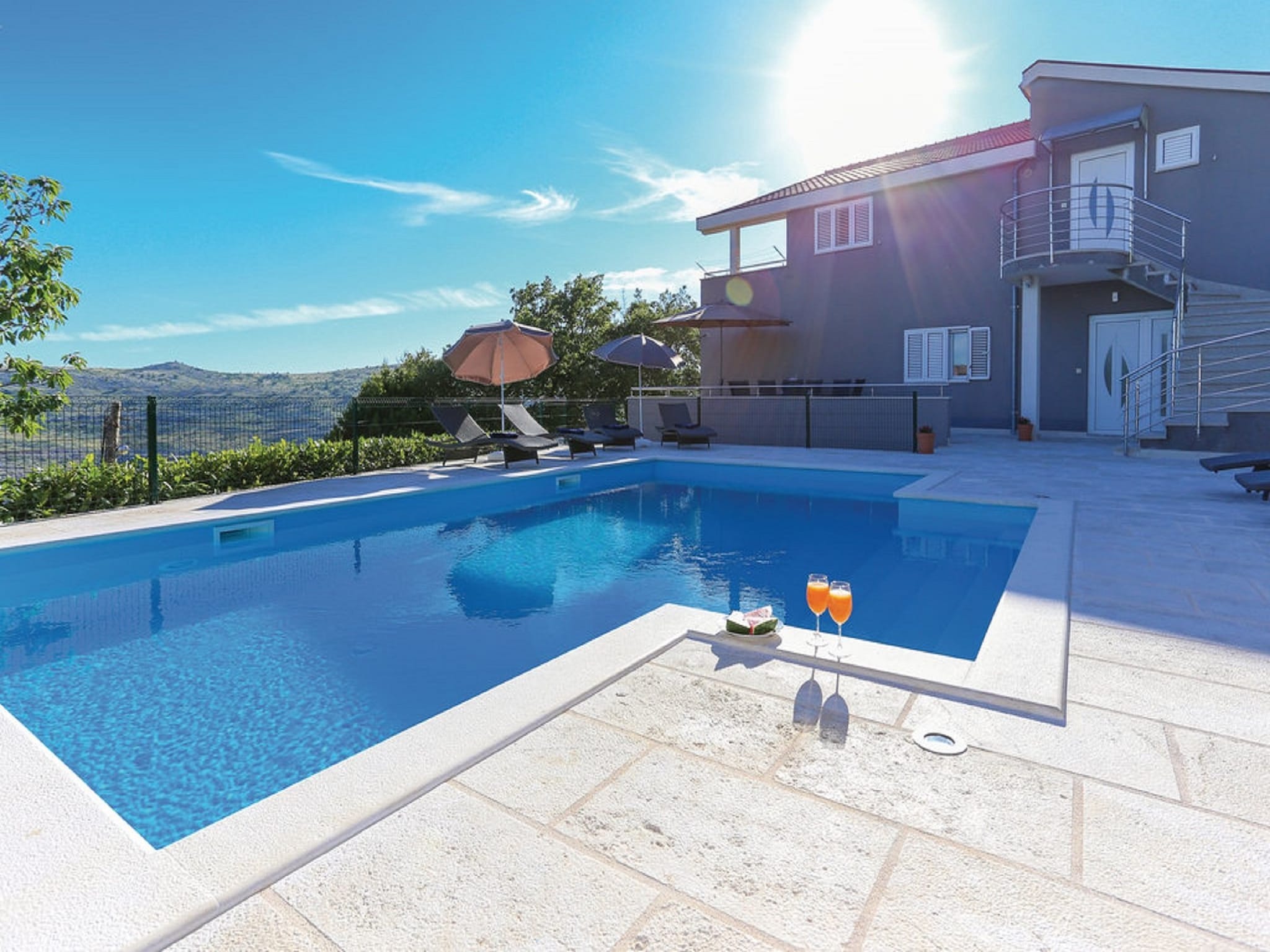 Ferienhaus Apartment Villa IN - Four-Bedroom Apartment with P