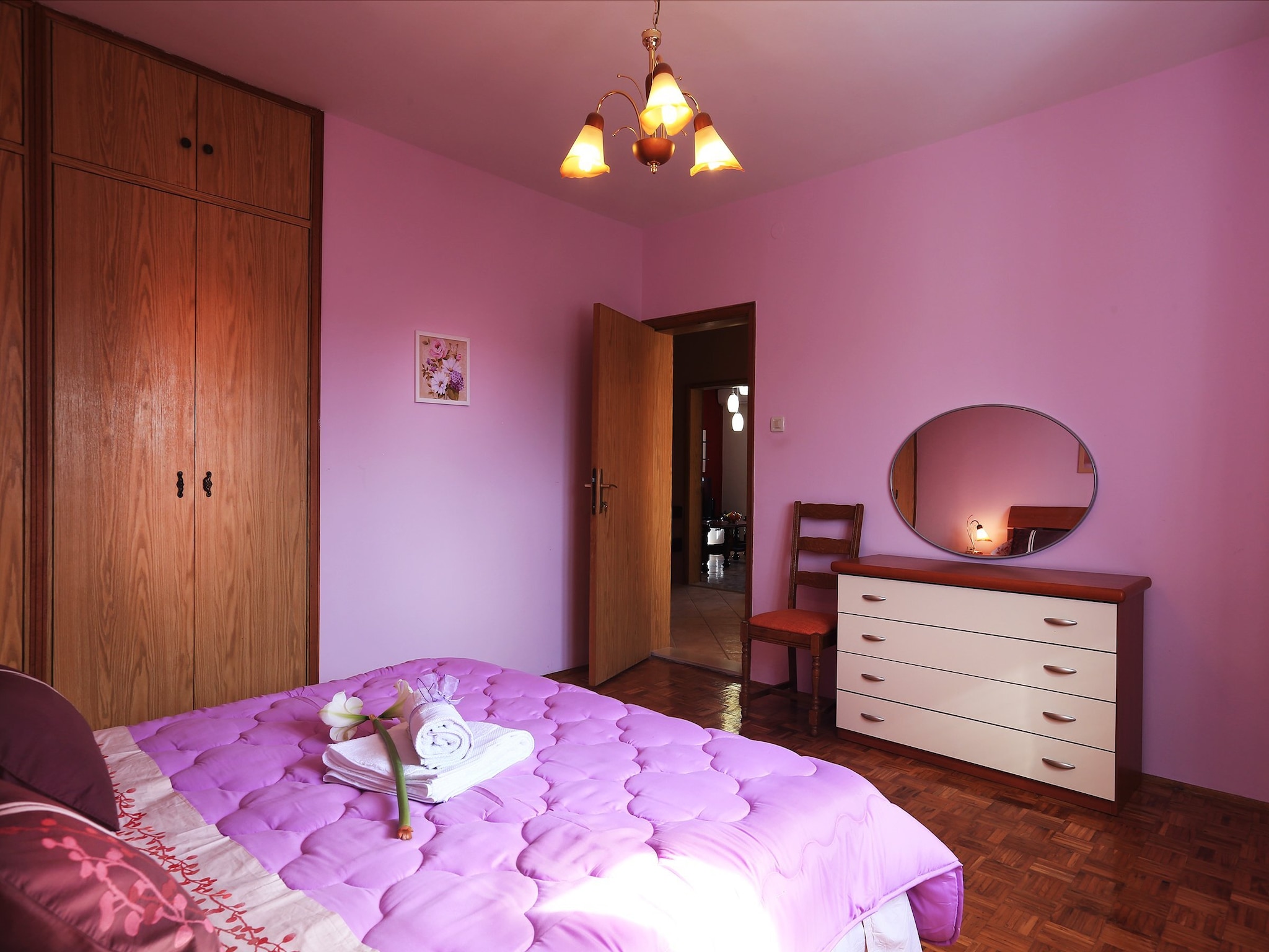 Ferienhaus Apartment Villa IN - Four-Bedroom Apartment with P