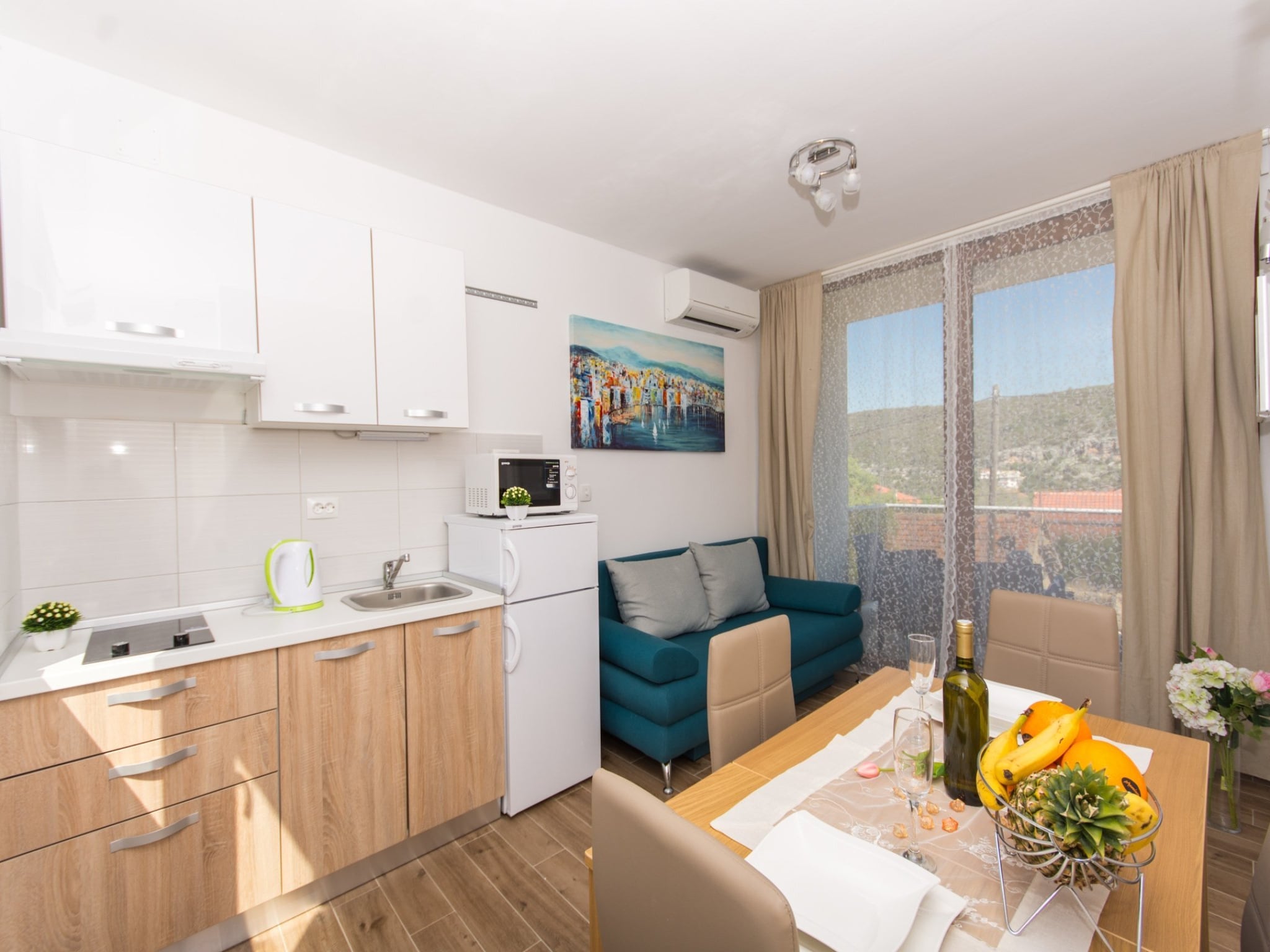 Apartmá Villa LA-Comfort One Bedroom Apartment with Sea Vi