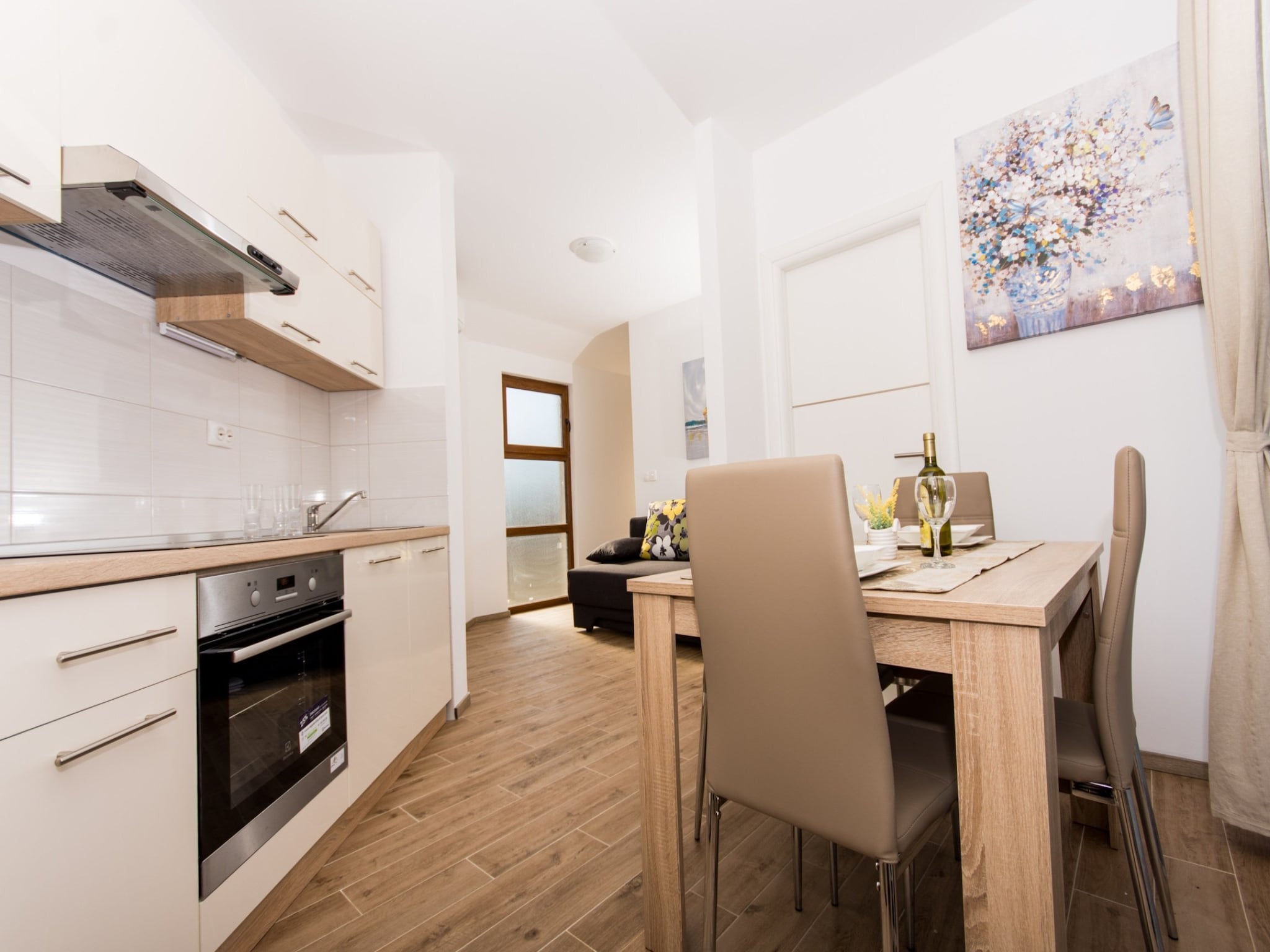 Apartmá Villa LA-Comfort One Bedroom Apartment with Sea Vi