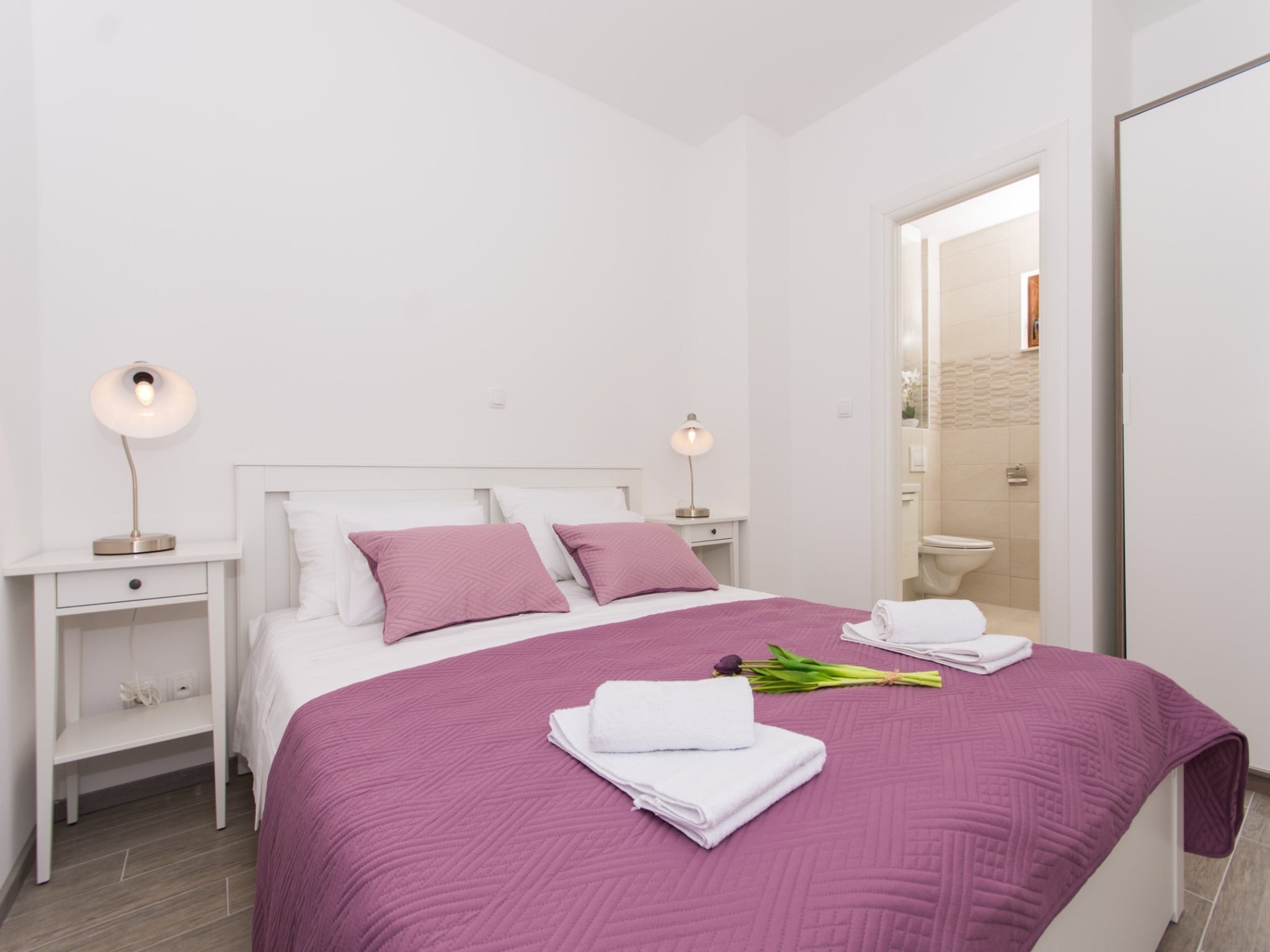 Apartmá Villa LA-Comfort One Bedroom Apartment with Sea Vi