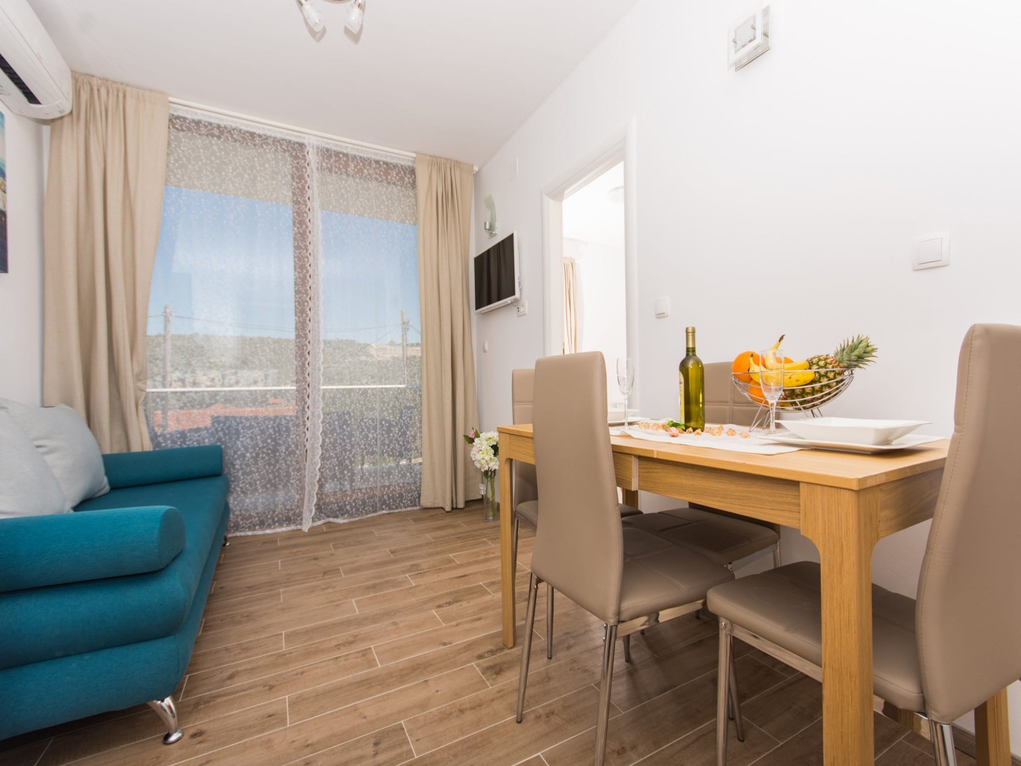 Apartmá Villa LA-Comfort One Bedroom Apartment with Sea Vi