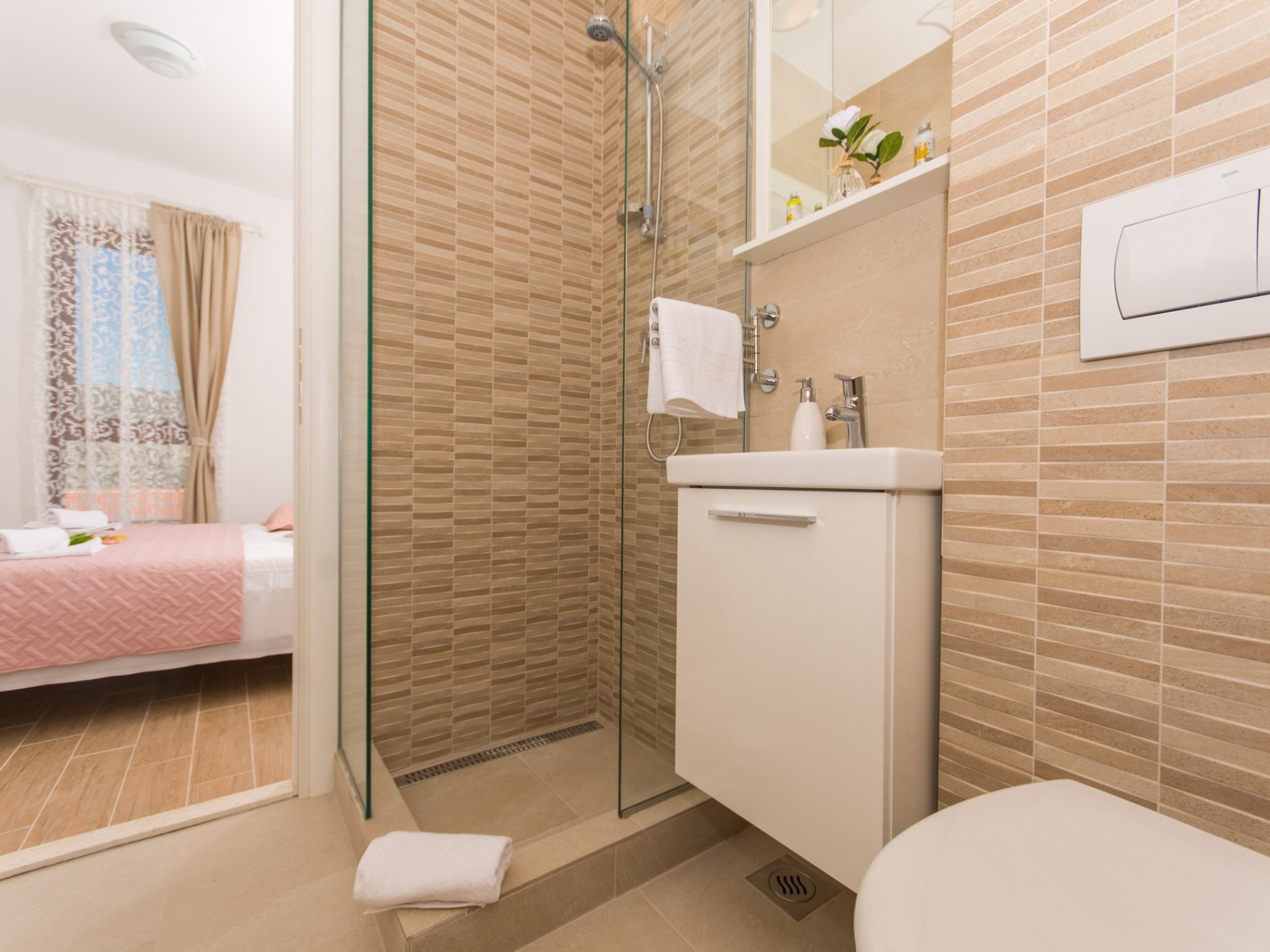 Apartmá Villa LA-Comfort One Bedroom Apartment with Sea Vi