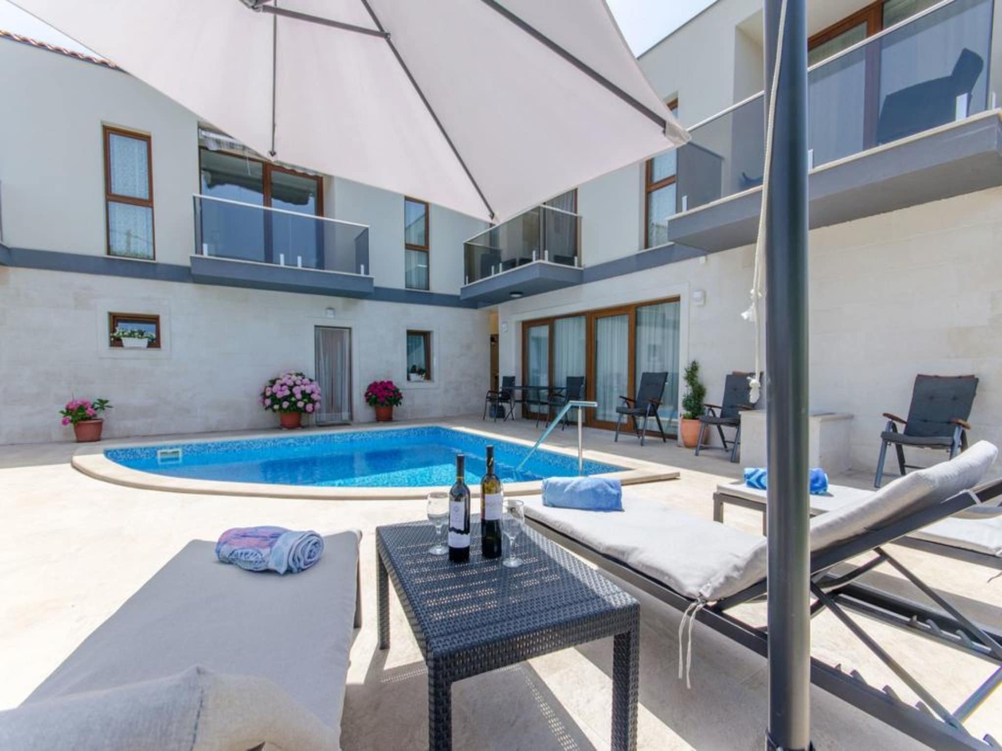 Apartmá Villa LA-Two Bedroom Apartment with Terrace