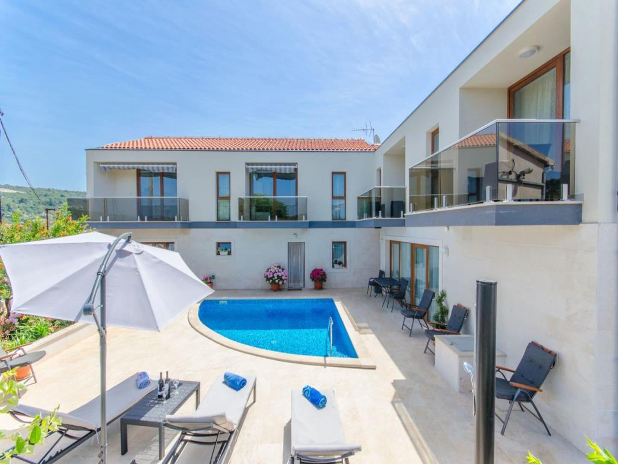 Apartmá Villa LA-Two Bedroom Apartment with Terrace