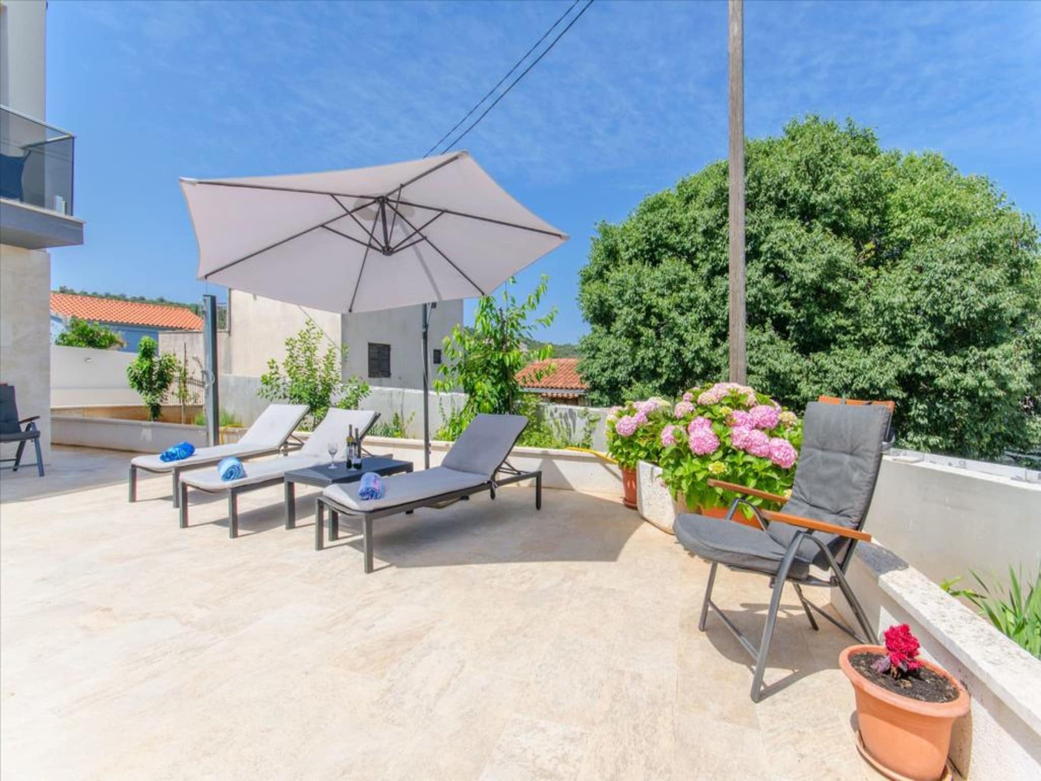 Apartmá Villa LA-Two Bedroom Apartment with Terrace