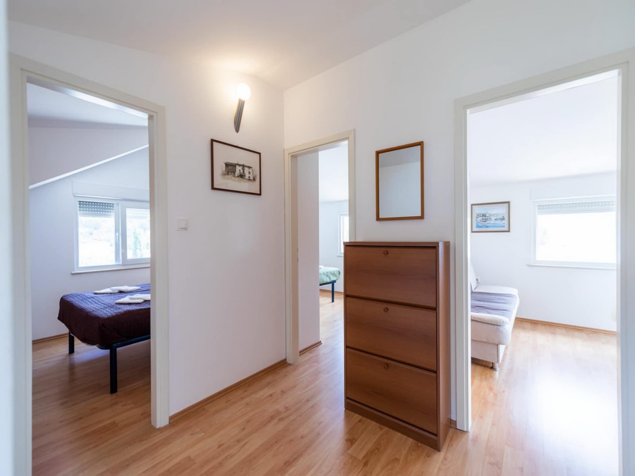 Apartmá Apartments Fran-Two Bedroom Apartment with Balcony