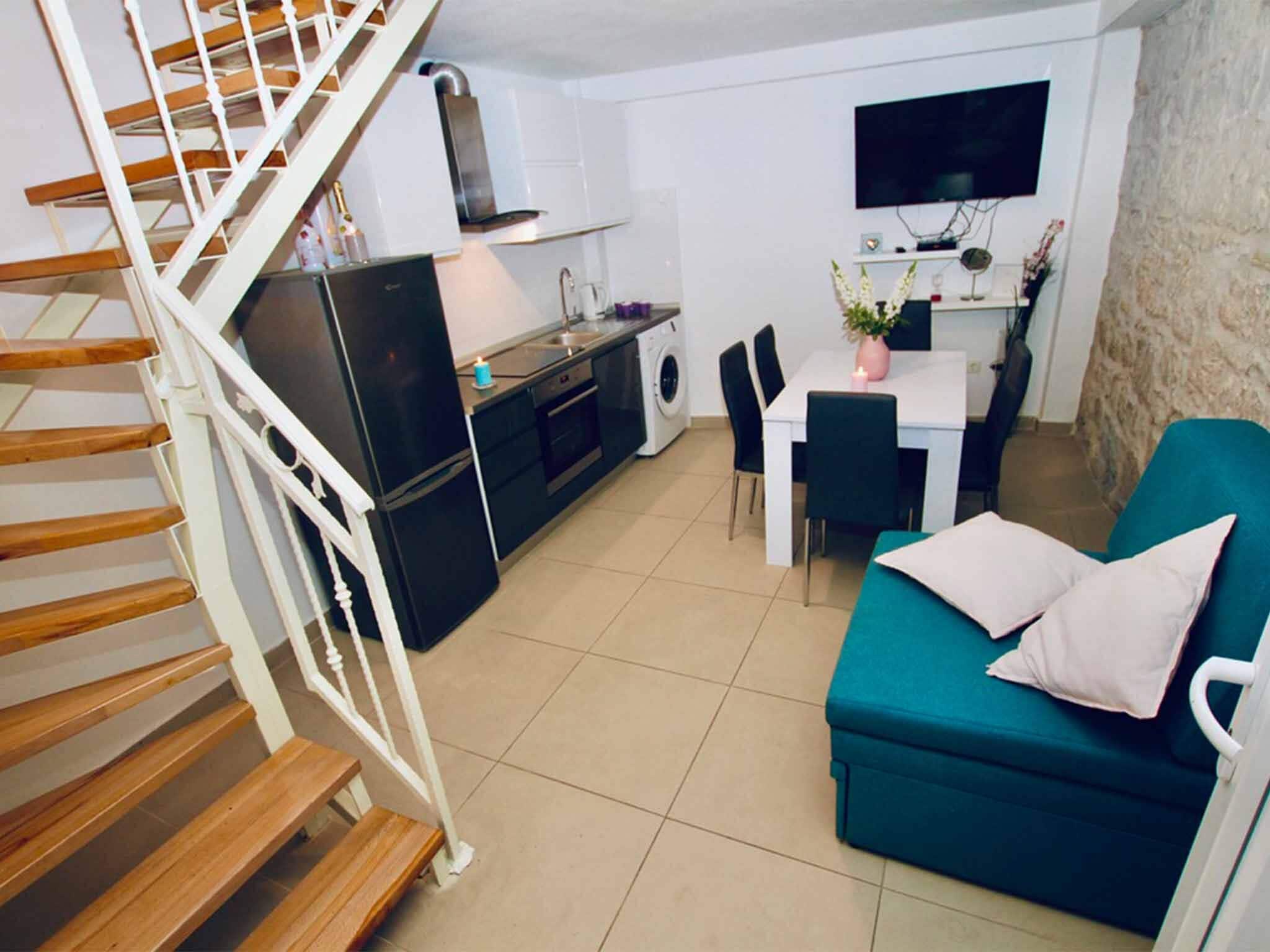 Apartmá Dalmatian White Shell Apartment- Two Bedroom Apart