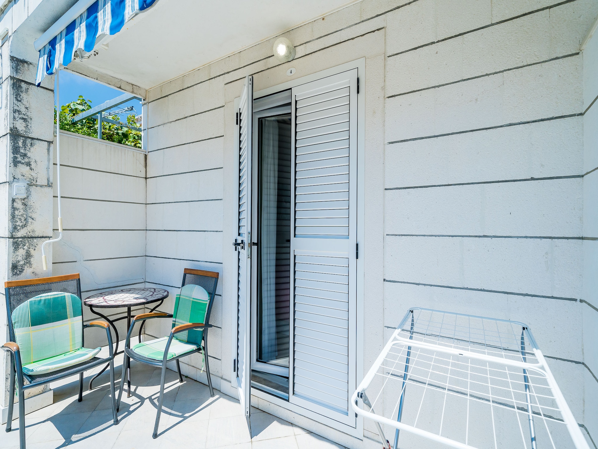 Apartmá Villa Marija-Twin room with Kitchen and Terrace-4
