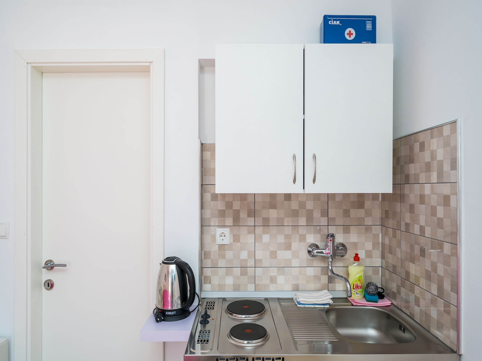 Apartmá Villa Marija-Twin room with Kitchen and Terrace-4