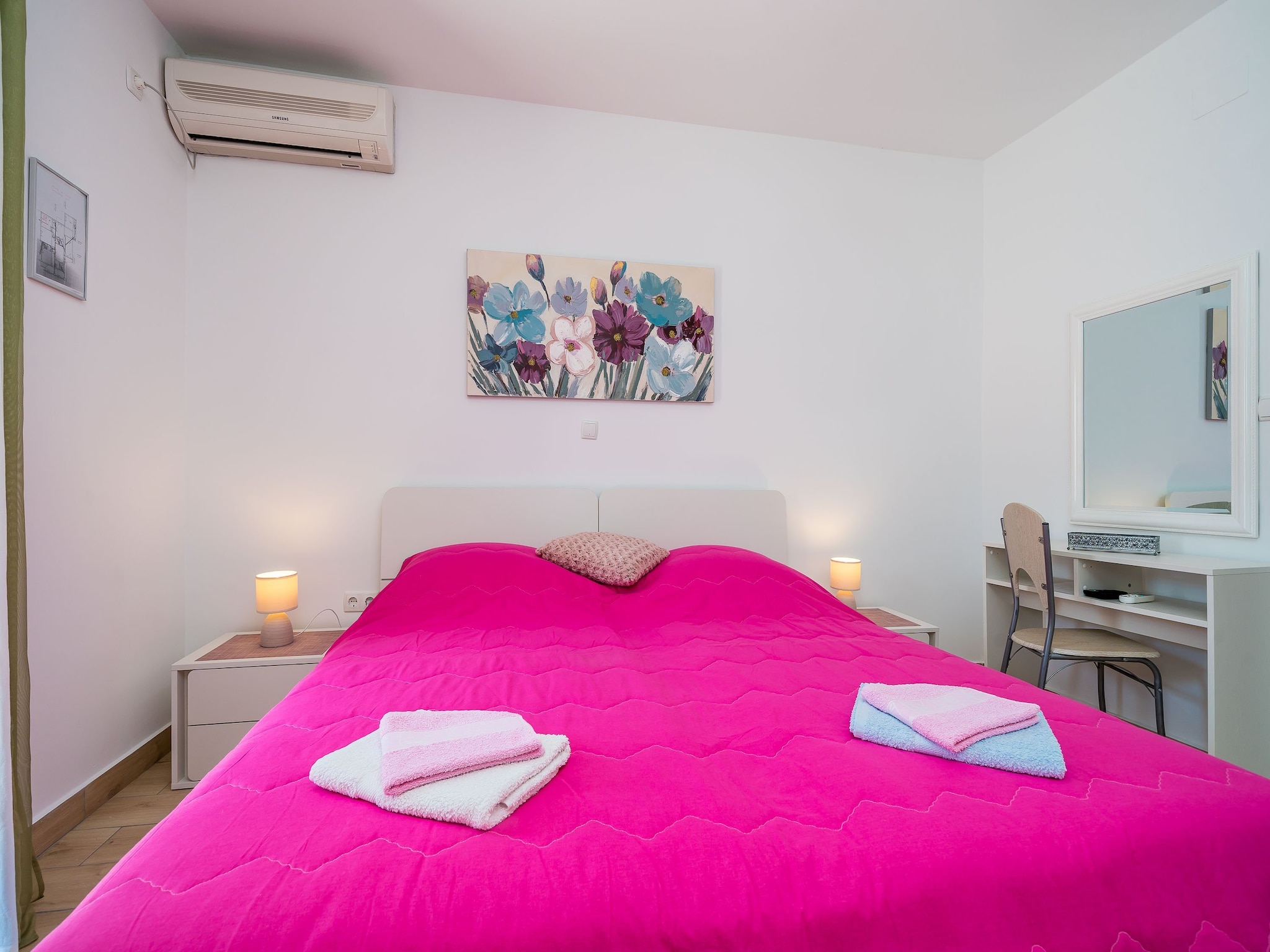 Apartmá Villa Marija-Twin room with Kitchen and Terrace-4