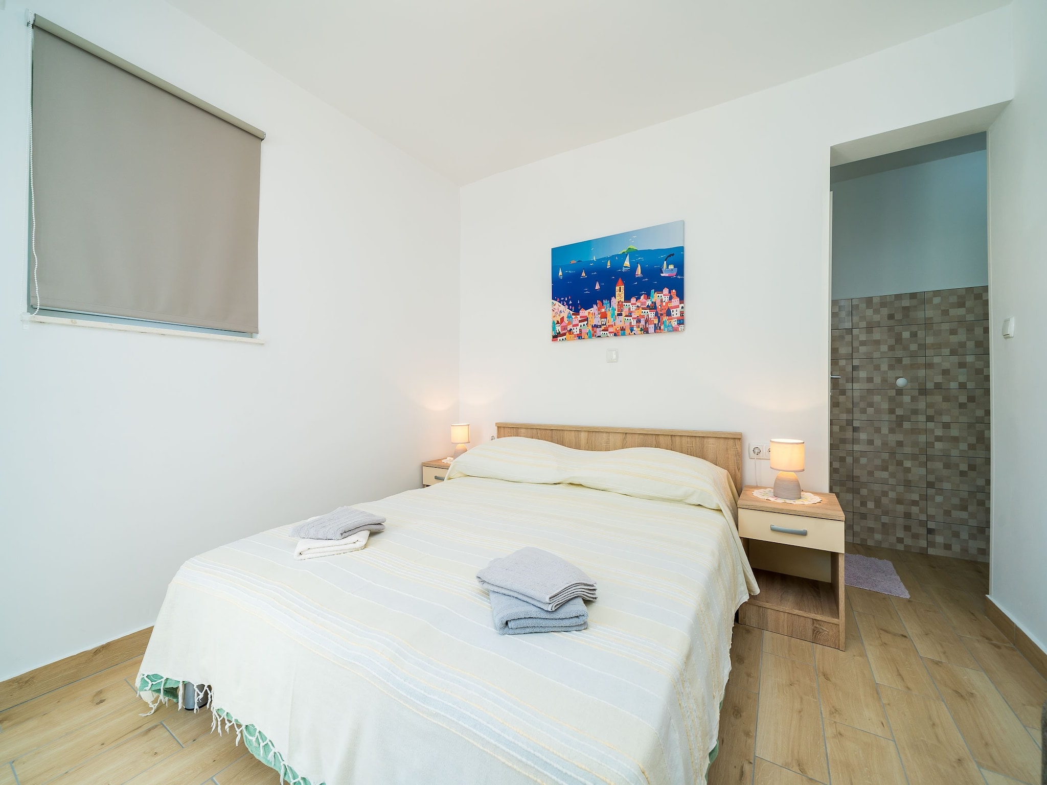 Apartmá Villa Marija-Double room with Kitchen and Terrace-