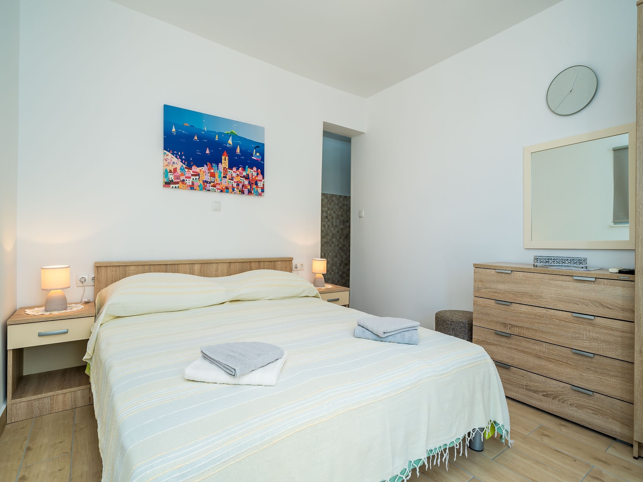 Apartmá Villa Marija-Double room with Kitchen and Terrace-