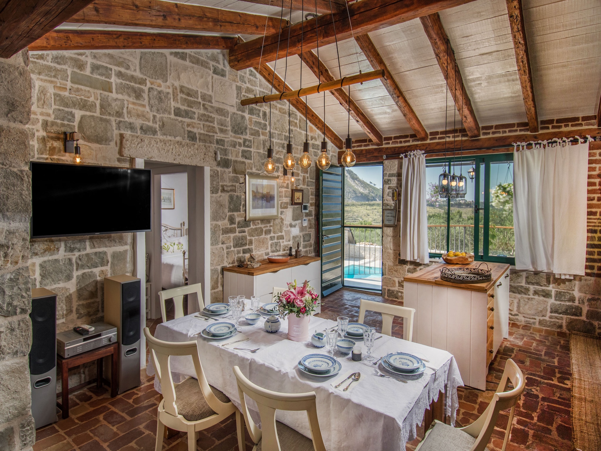 Ferienhaus Villa Manda Korina - Three-Bedroom Villa with Priv
