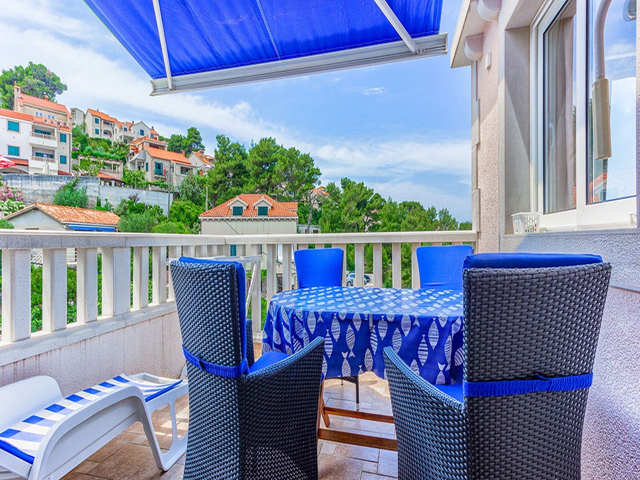 Apartmá Apartments Ivo - One bedroom apartment with terrac
