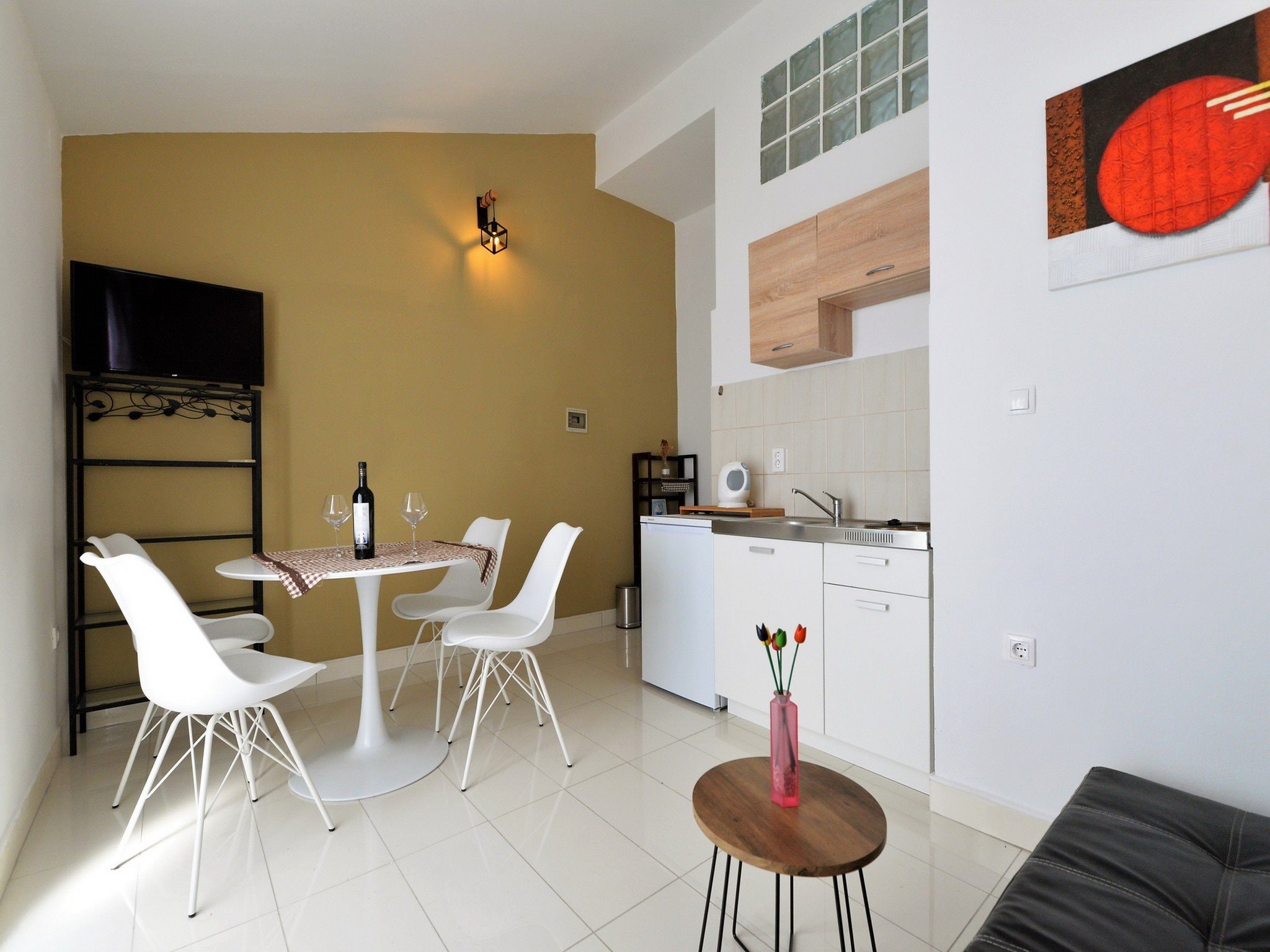 Apartmá Apartments Helena - One bedroom apartment with Bal
