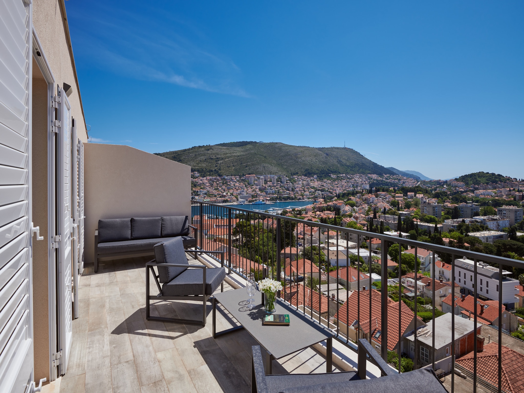 Apartmá Apartment Blù-Two Bedroom Apartment with Terr