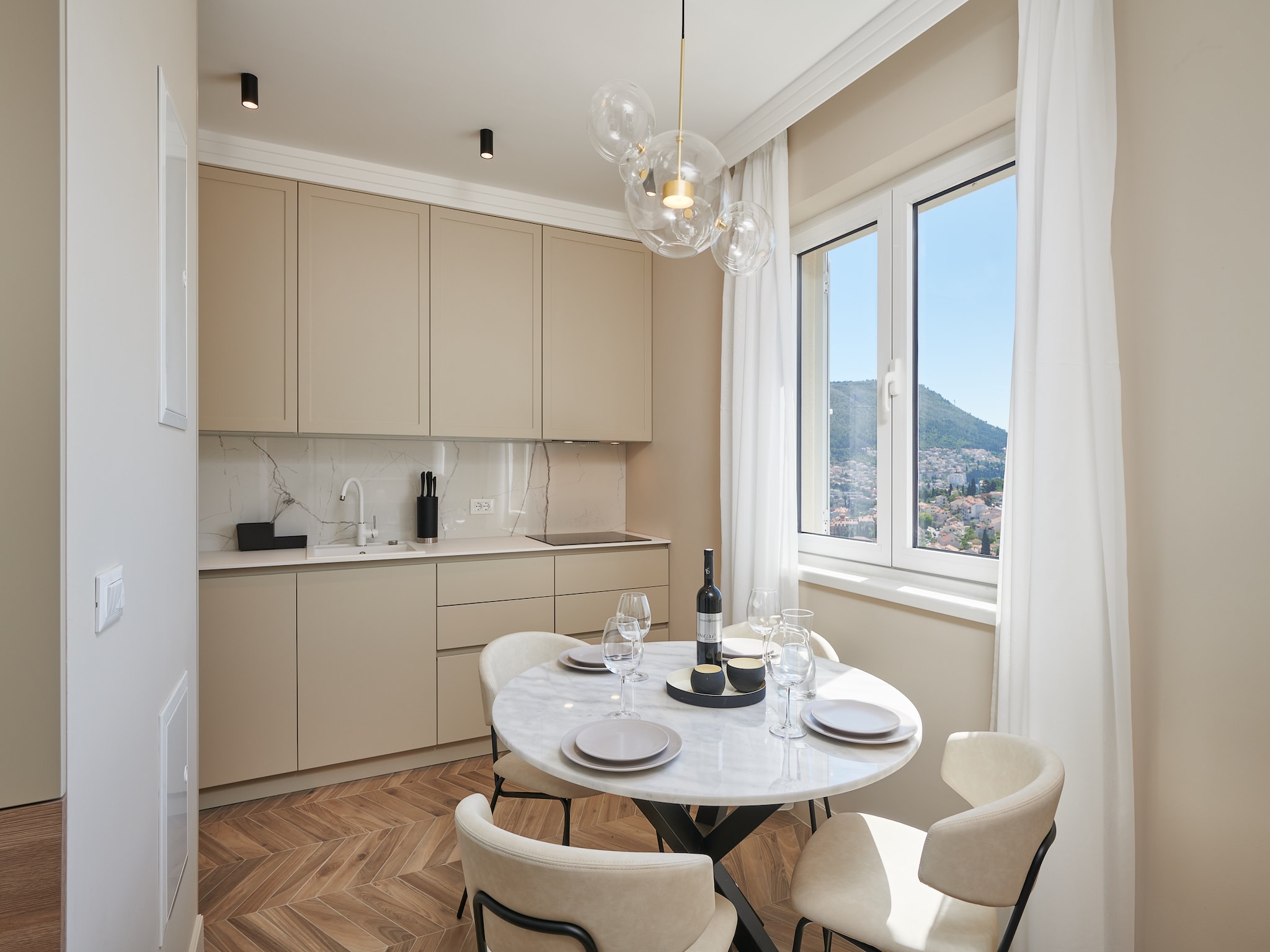 Apartmá Apartment Blù-Two Bedroom Apartment with Terr