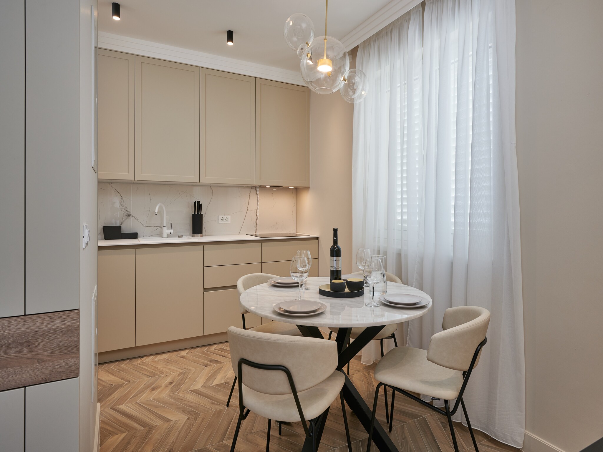 Apartmá Apartment Blù-Two Bedroom Apartment with Terr