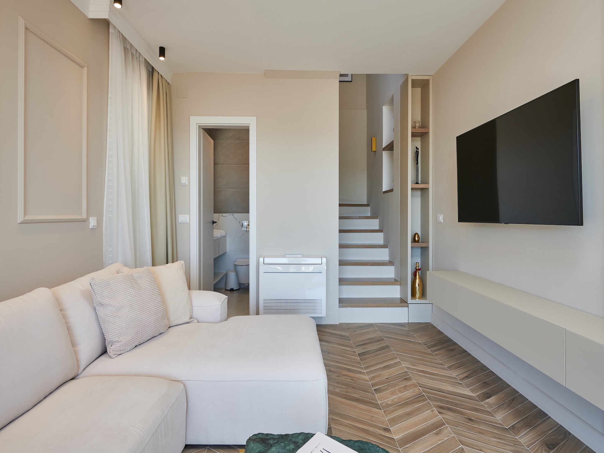Apartmá Apartment Blù-Two Bedroom Apartment with Terr