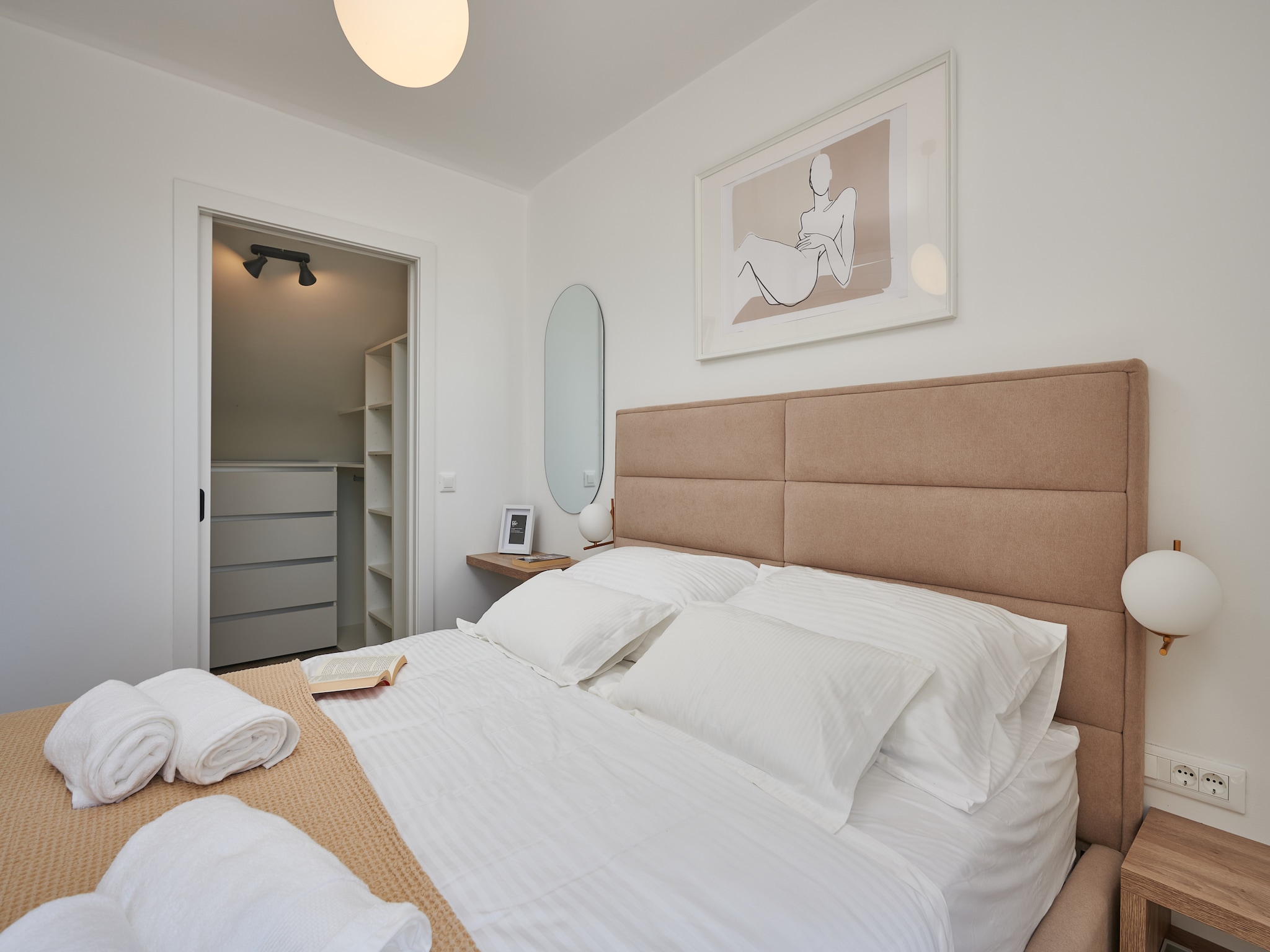 Apartmá Apartment Blù-Two Bedroom Apartment with Terr