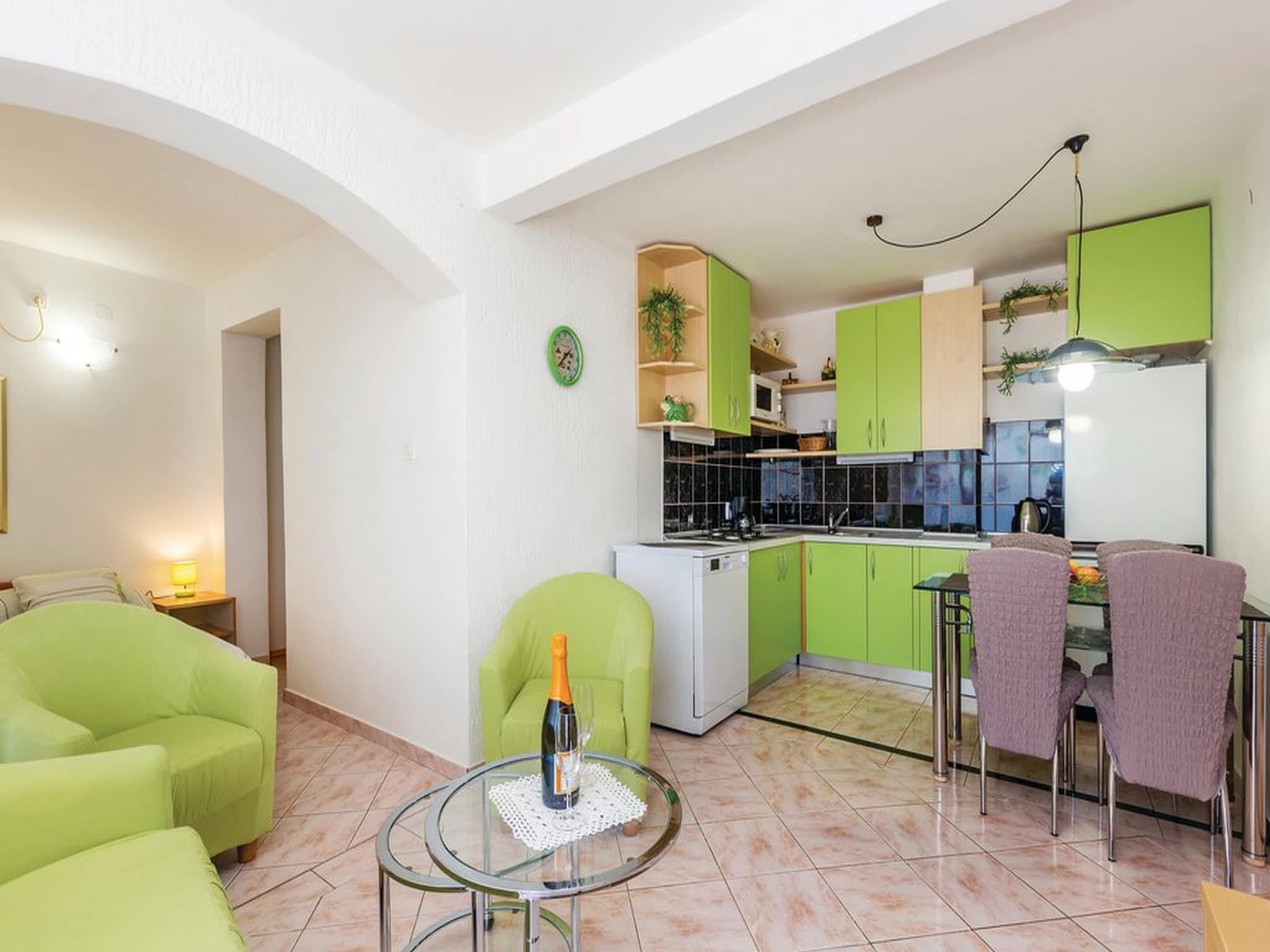 Appartement Apartments Paola - Studio Apartment with Terrace a