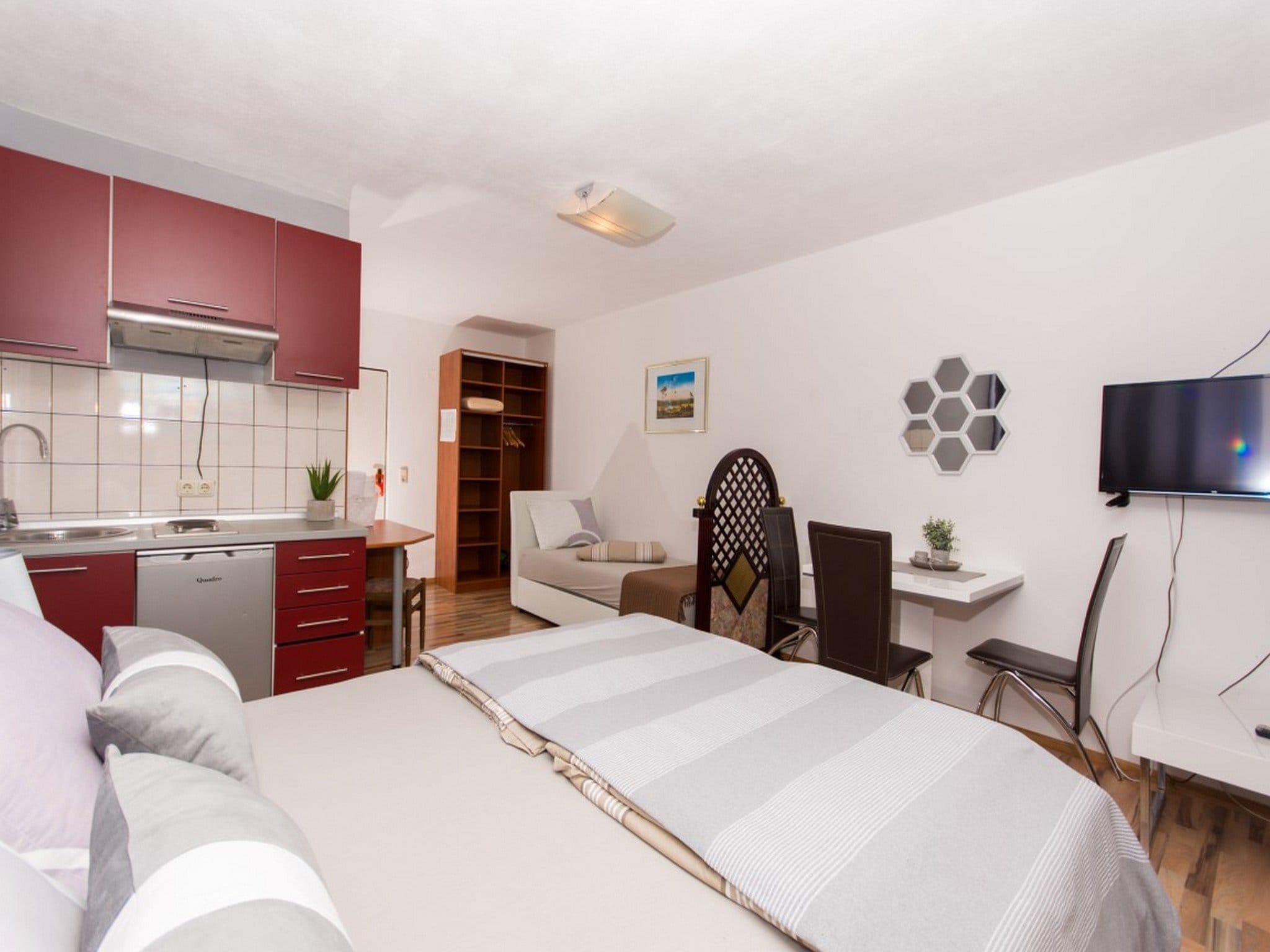Apartmá Villa Stil - Studio Apartment with Balcony and Sea