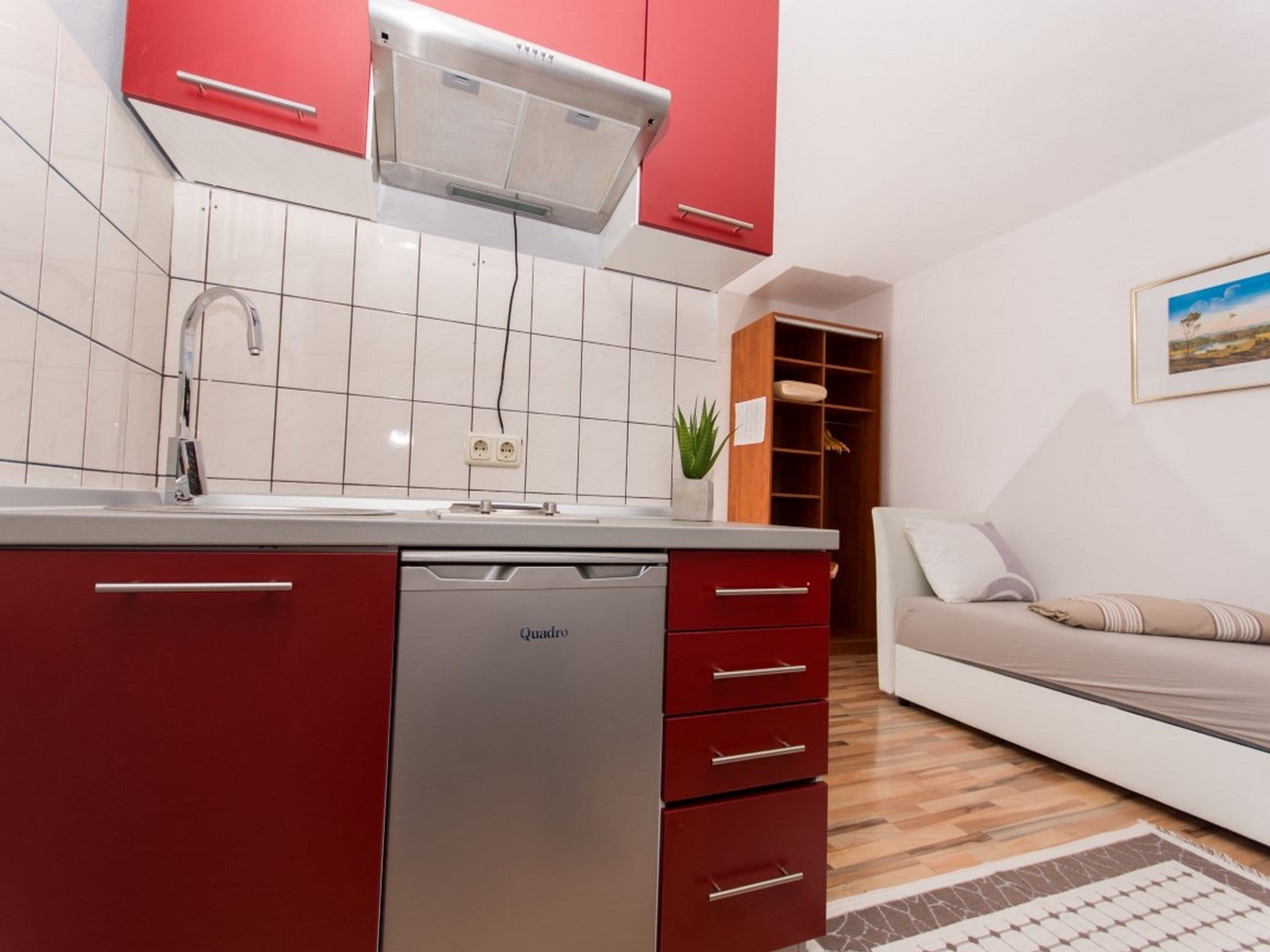 Apartmá Villa Stil - Studio Apartment with Balcony and Sea