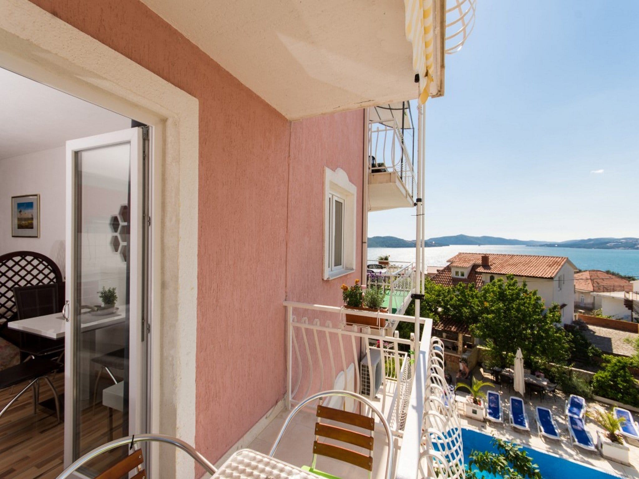Apartmá Villa Stil - Studio Apartment with Balcony and Sea