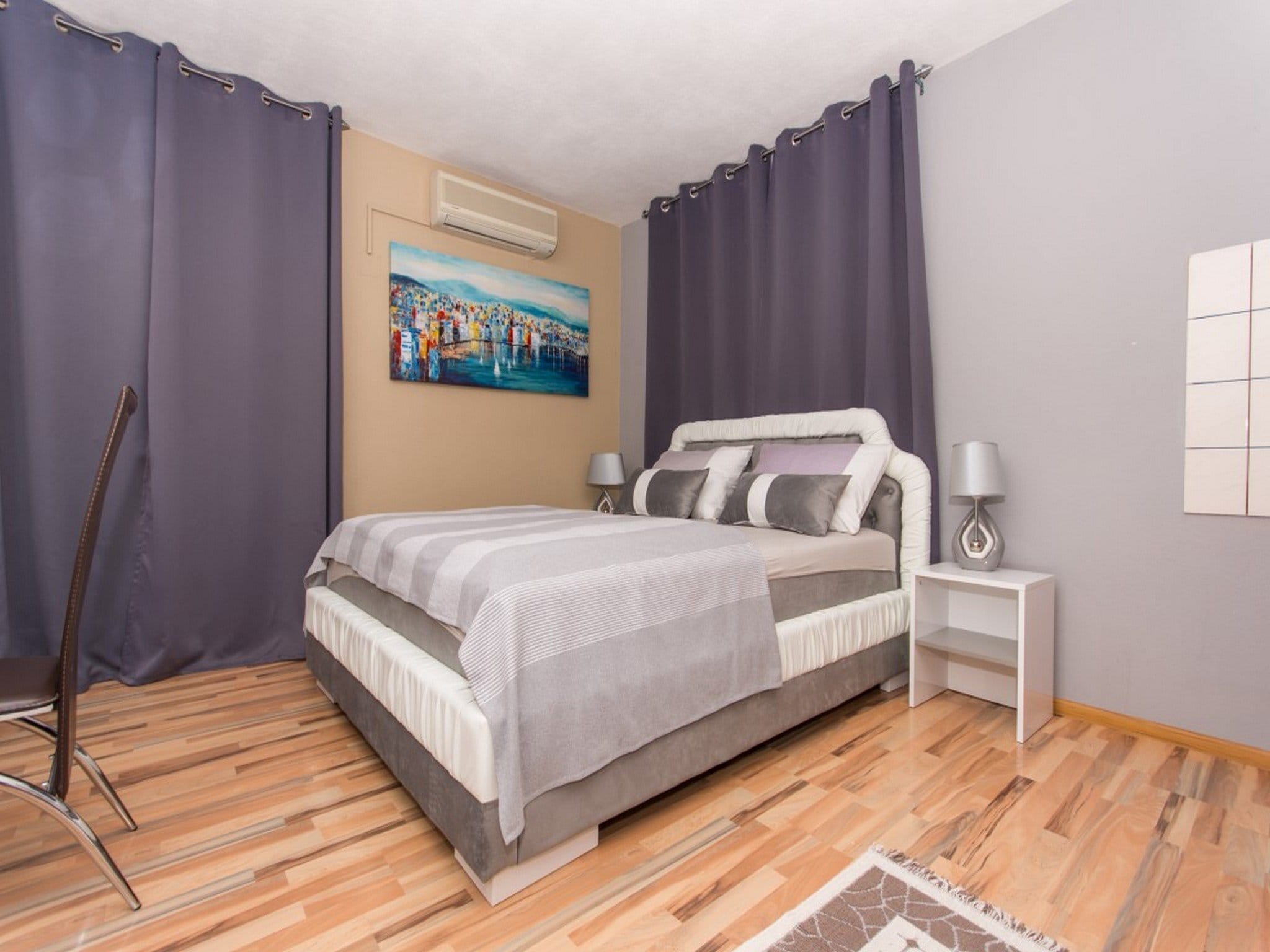 Apartmá Villa Stil - Studio Apartment with Balcony and Sea