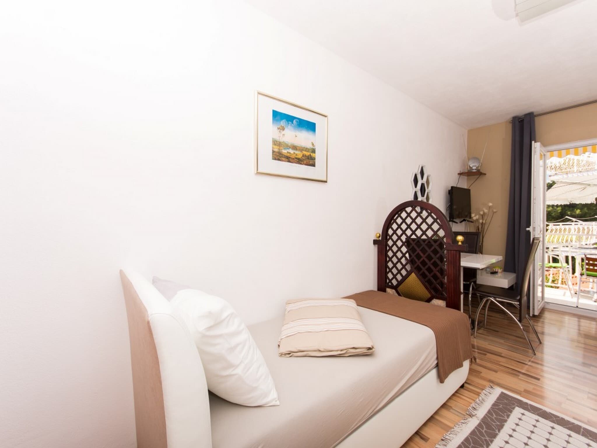 Apartmá Villa Stil - Studio Apartment with Balcony and Sea