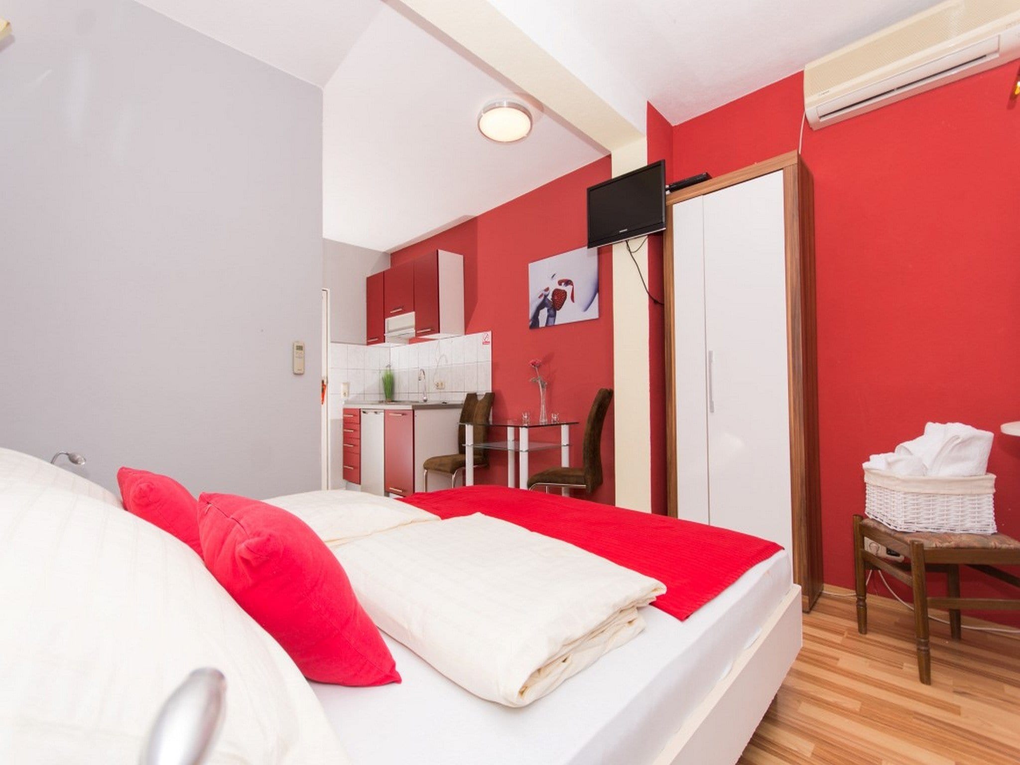 Apartmá Villa Stil - Studio Apartment with Balcony and Sea