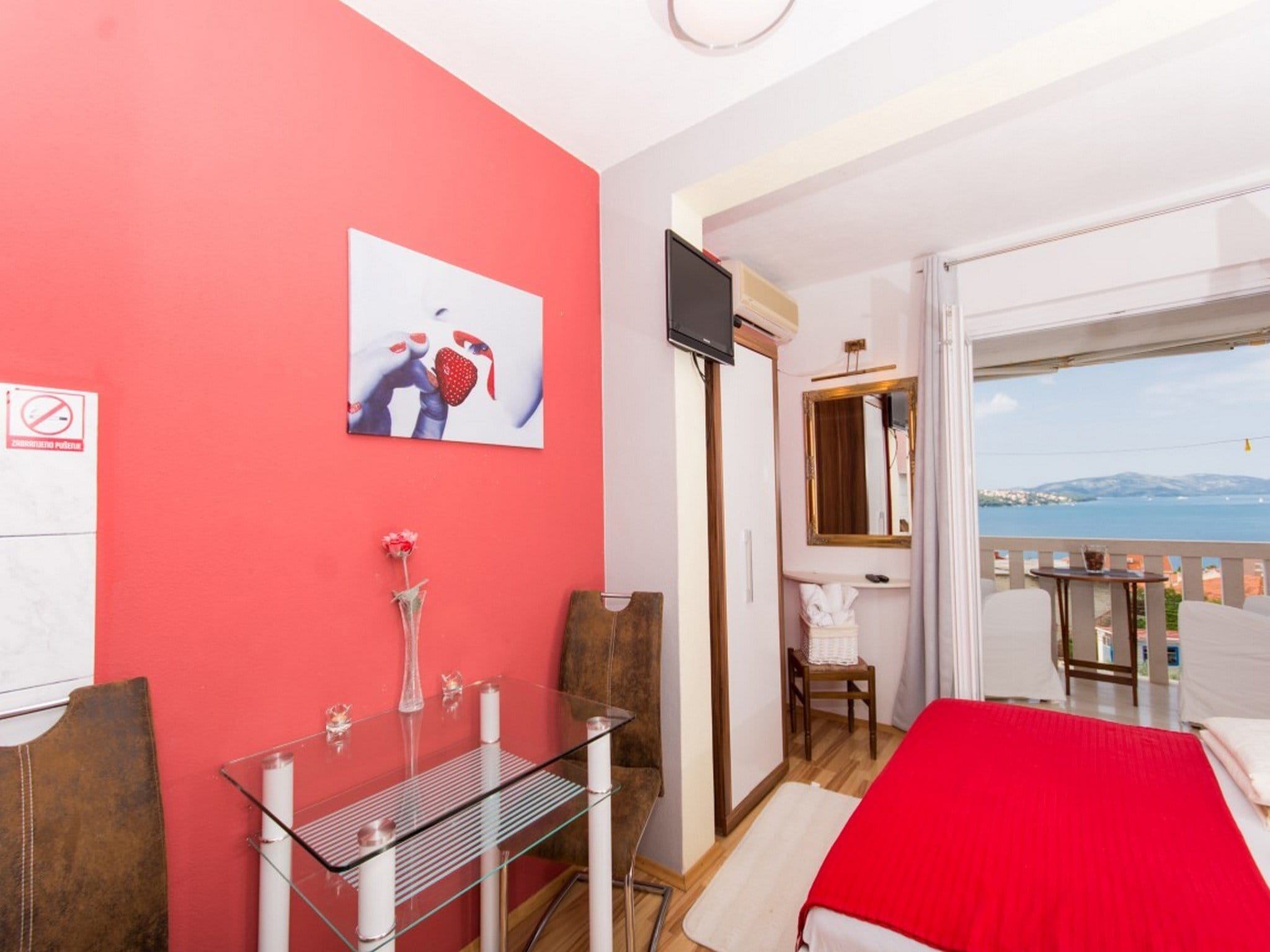 Apartmá Villa Stil - Studio Apartment with Balcony and Sea